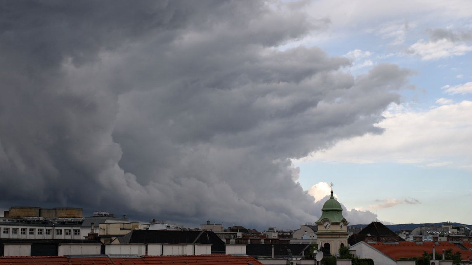 Erhöhte Unwetter-Warnstufe für Wien ausgerufen