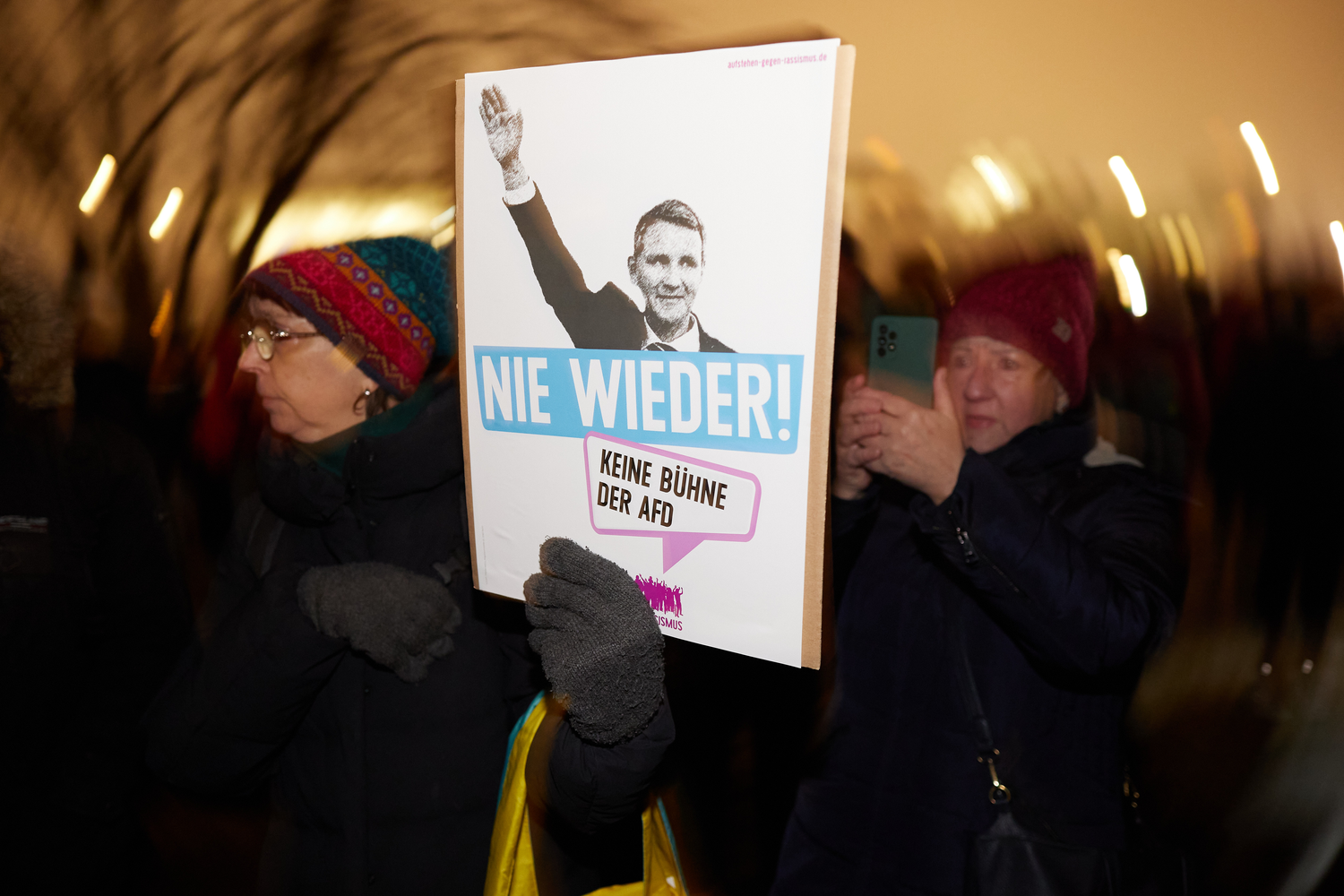 Protest gegen Björn Höcke