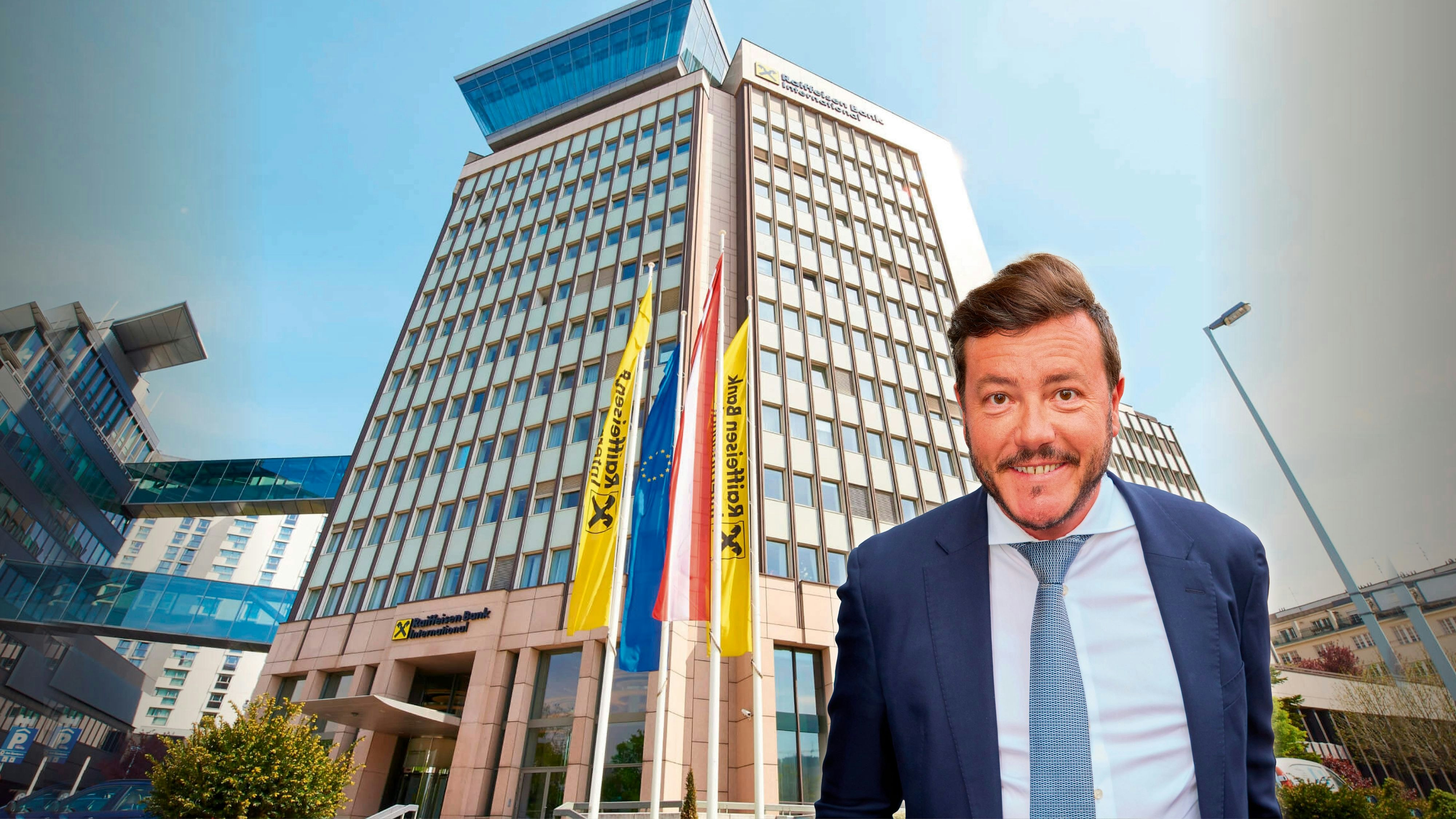 Die Raiffeisen Bank International steht mit 755 Mio. Euro auf der Gläubigerliste von René Benkos Signa.