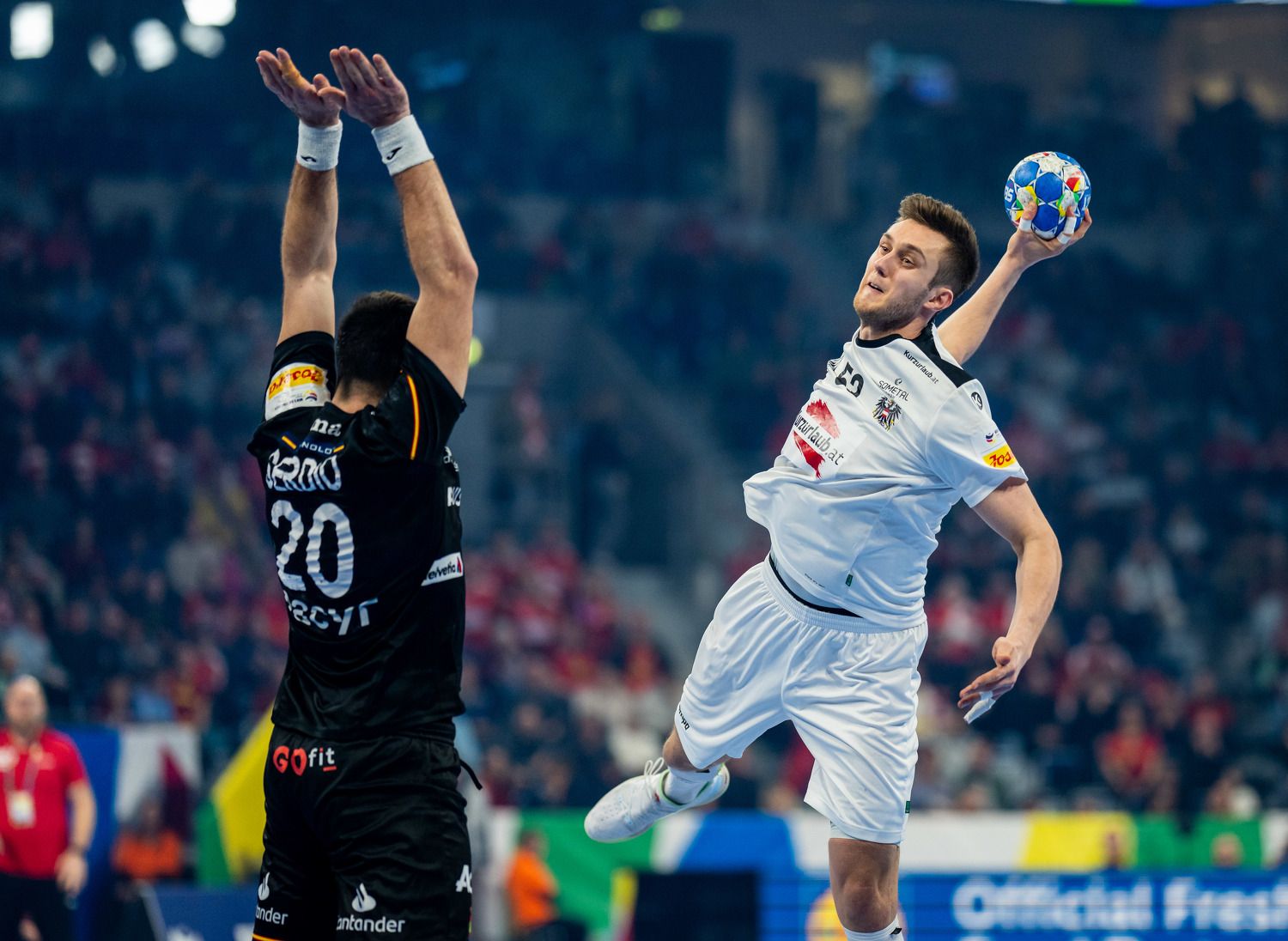 Mykola Bilyk bot wieder eine überragende Wurfleistung.