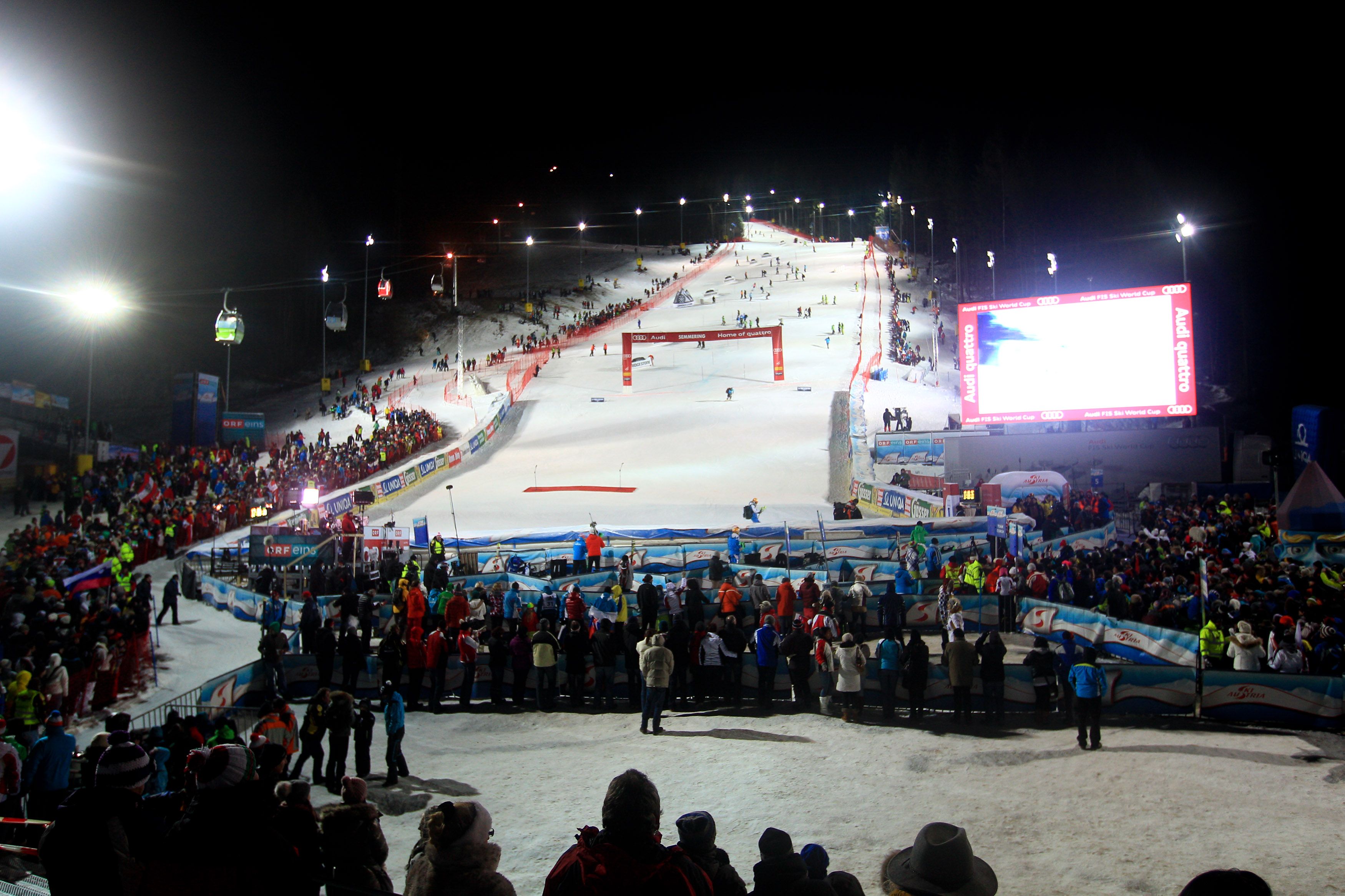 Der Slalom der Damen auf der Panorama-Piste am Semmering soll auch in Zukunft stattfinden.&nbsp;