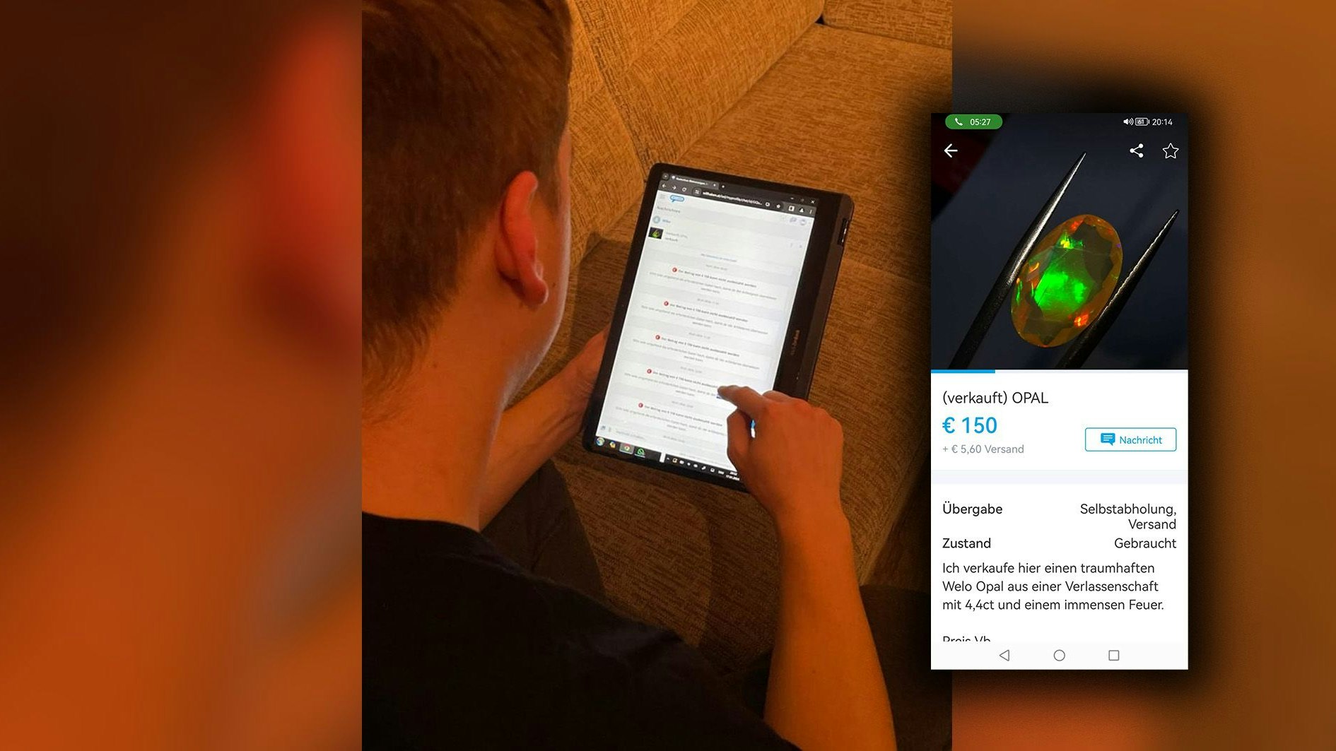 Seit einem Monat kämpft Matthias um sein Geld. Er hofft, dass der Spuk bald ein Ende hat.