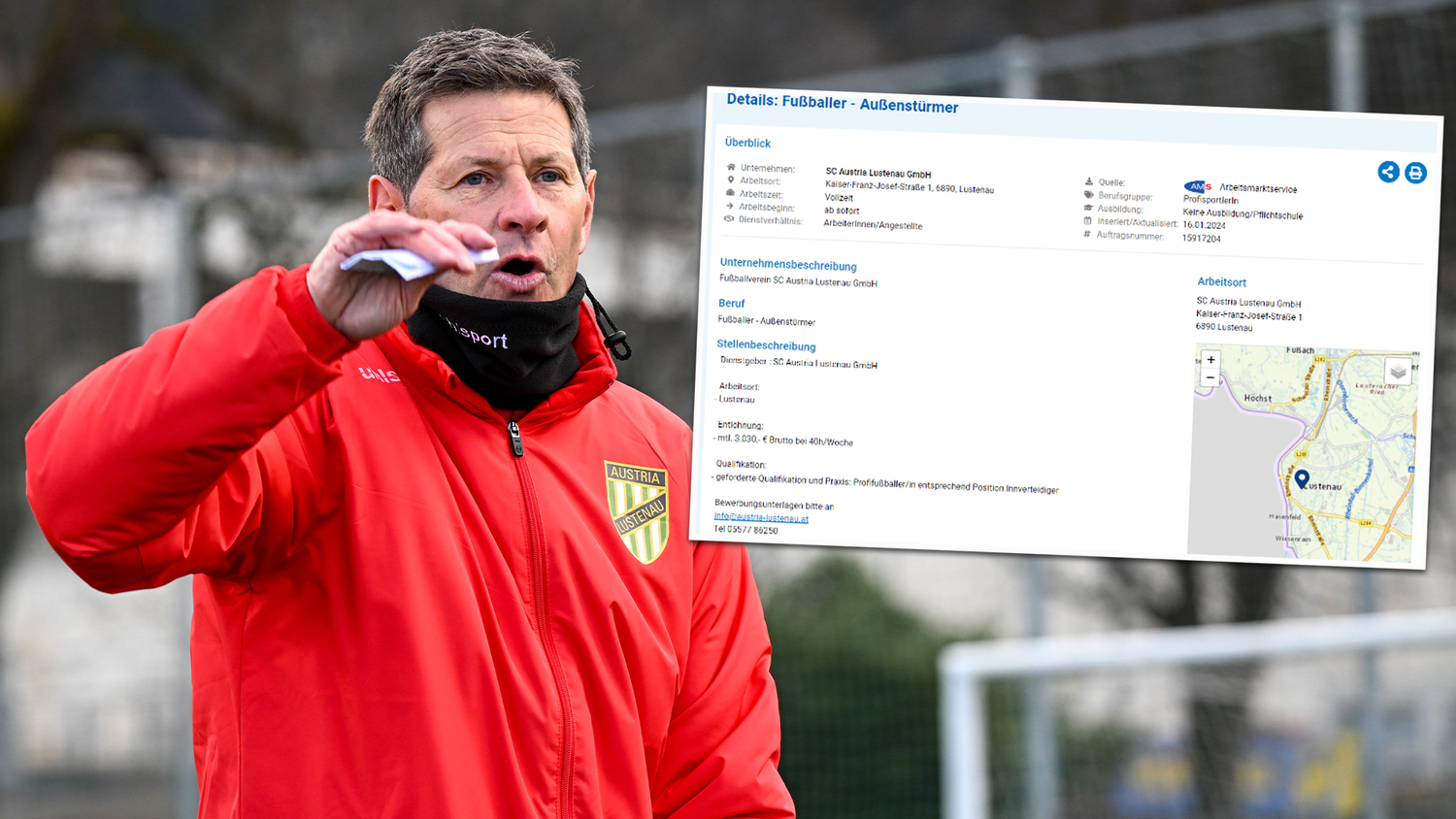 Eine ungewöhnliche Methode auf der Suche nach Verstärkung.