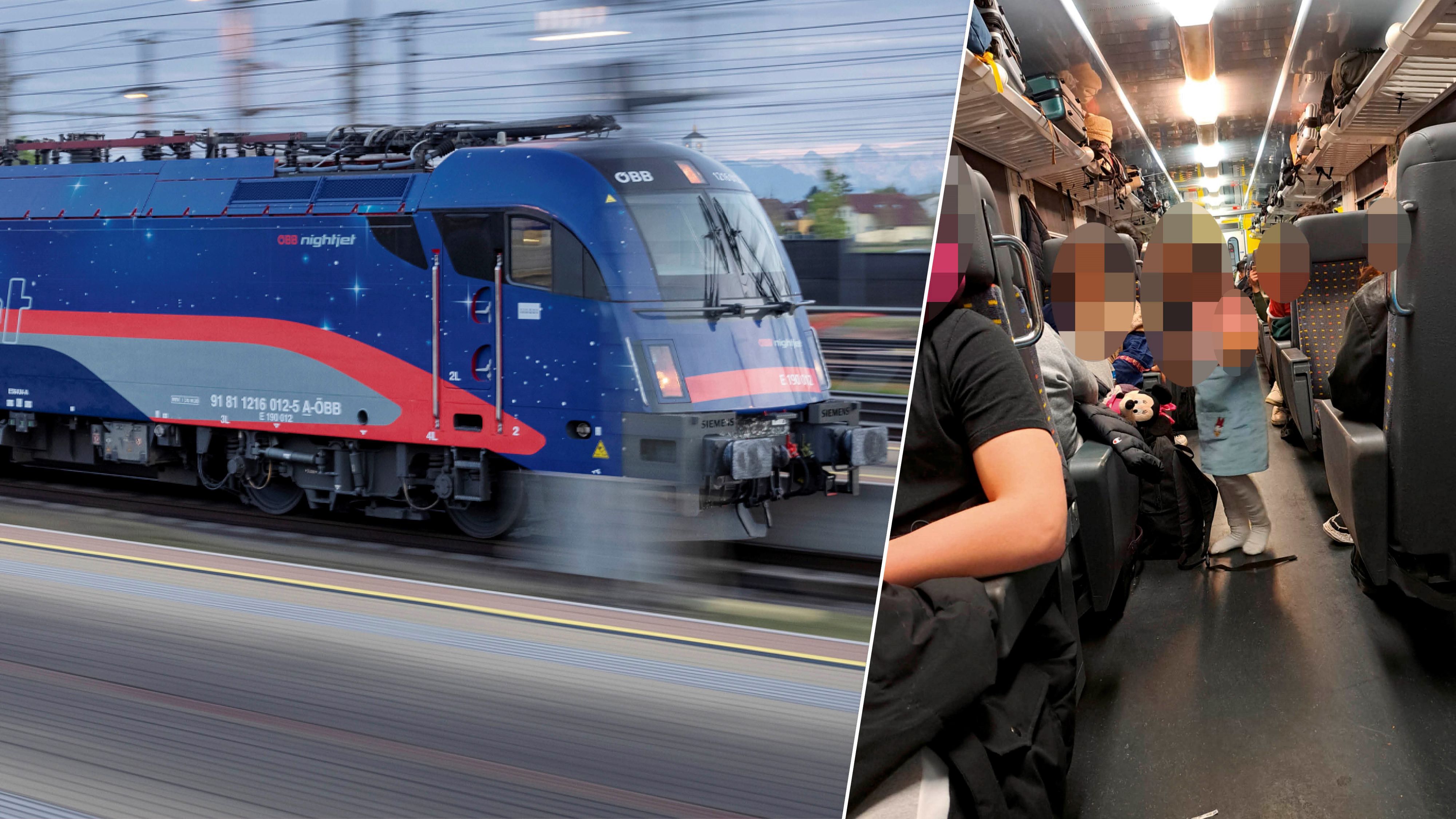 Eine Linzerin durfte in Amsterdam nicht in den Nightjet einsteigen, musste auf einen späteren Zug warten, der völlig überfüllt war. Und das alles, obwohl die Frau eine Reservierung hatte.