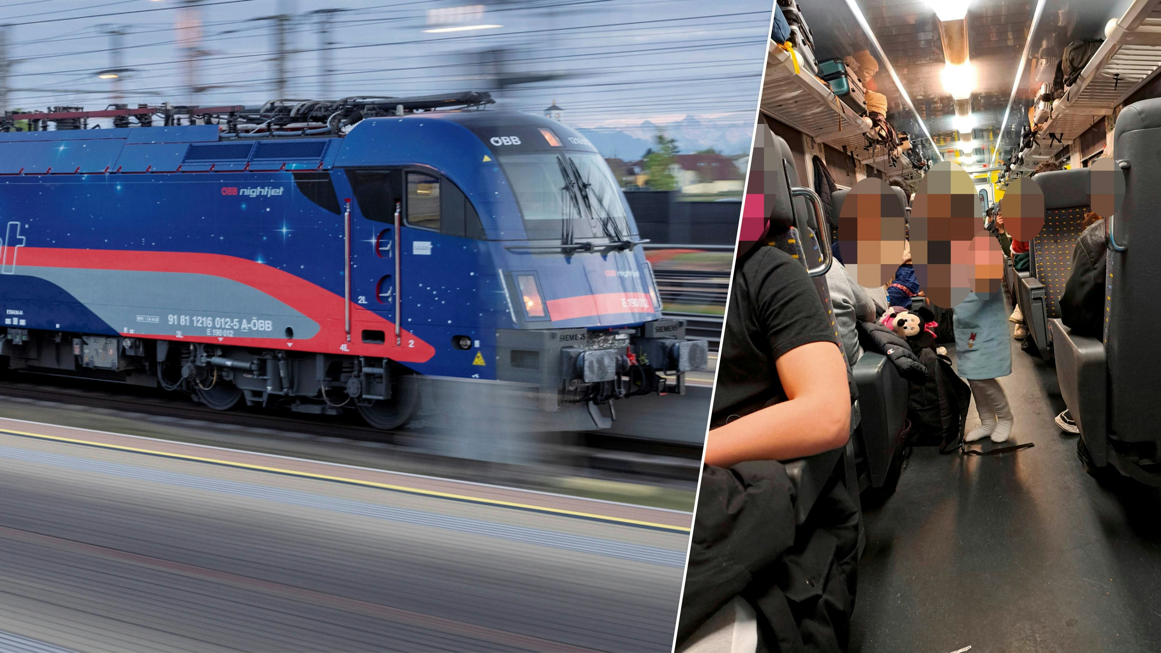 Eine Linzerin durfte in Amsterdam nicht in den Nightjet einsteigen, musste auf einen späteren Zug warten, der völlig überfüllt war. Und das alles, obwohl die Frau eine Reservierung hatte.