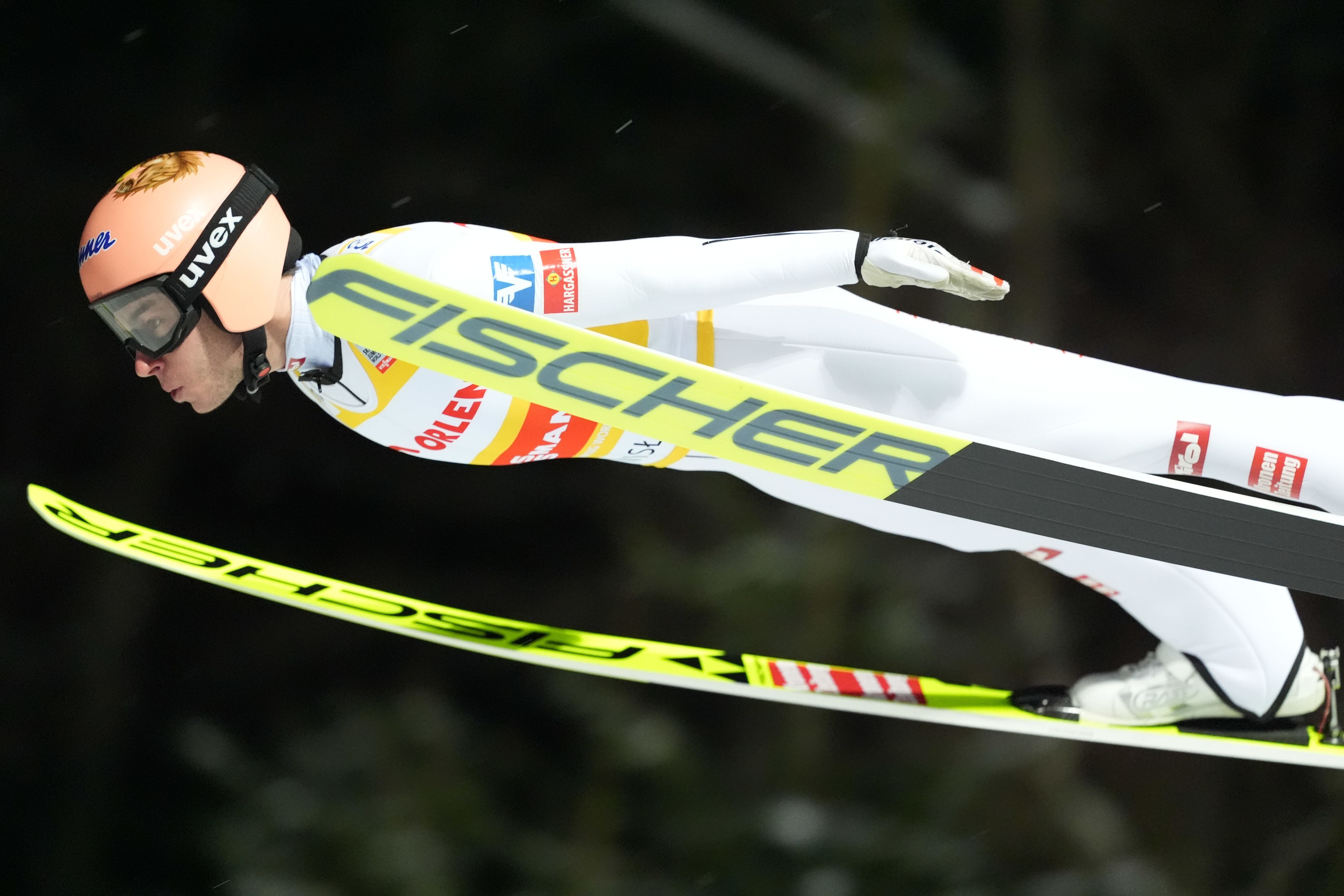 Für Stefan Kraft kam es beim Springen in Polen nicht zum Rekord.