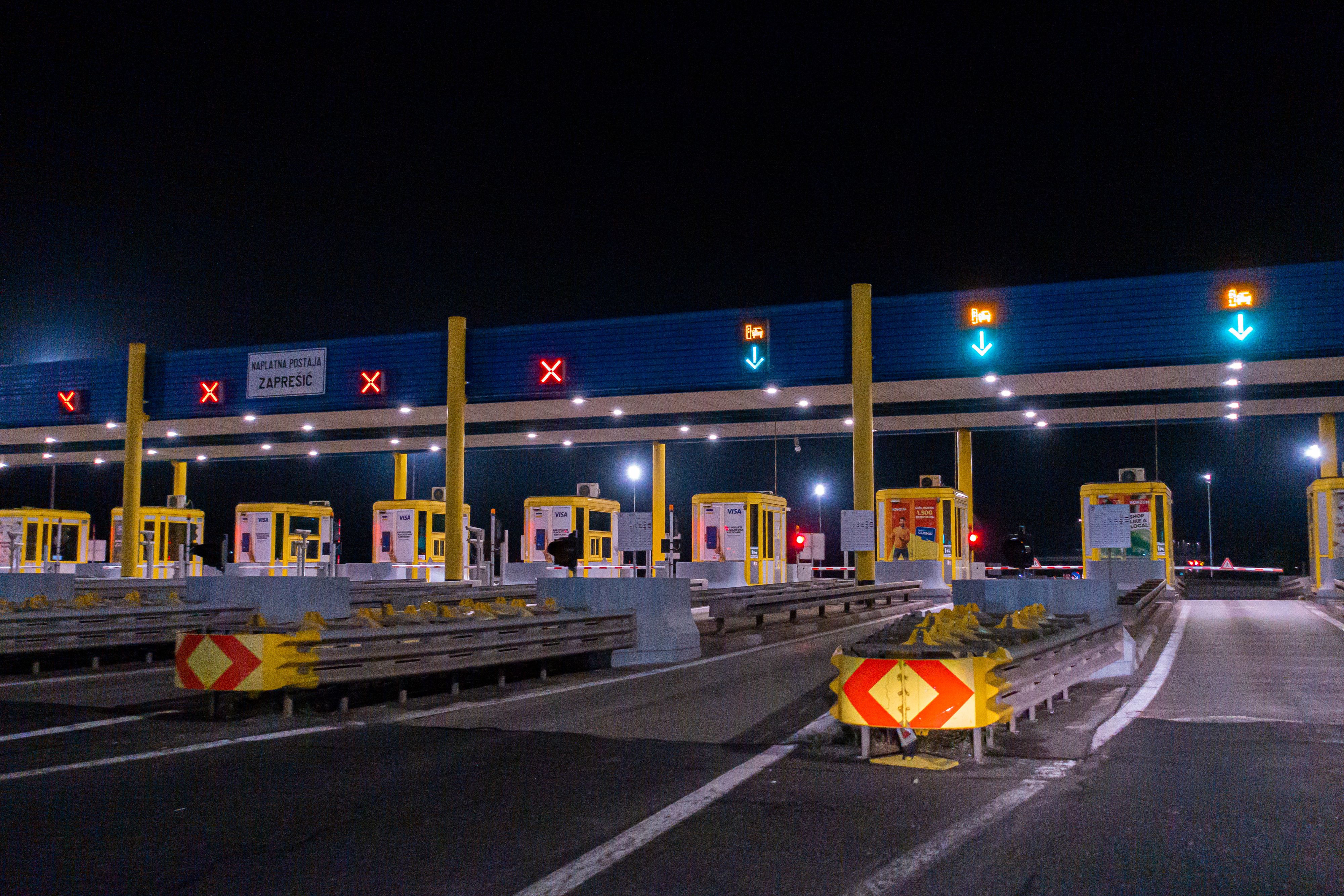 Auf der Mautstelle Zapresic kam es zu dem Unglück. (Symbolfoto)