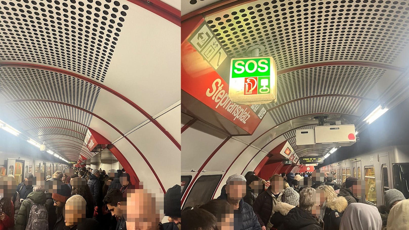 Öffi-Chaos bei der U1 – Tausende Fahrgäste sitzen fest