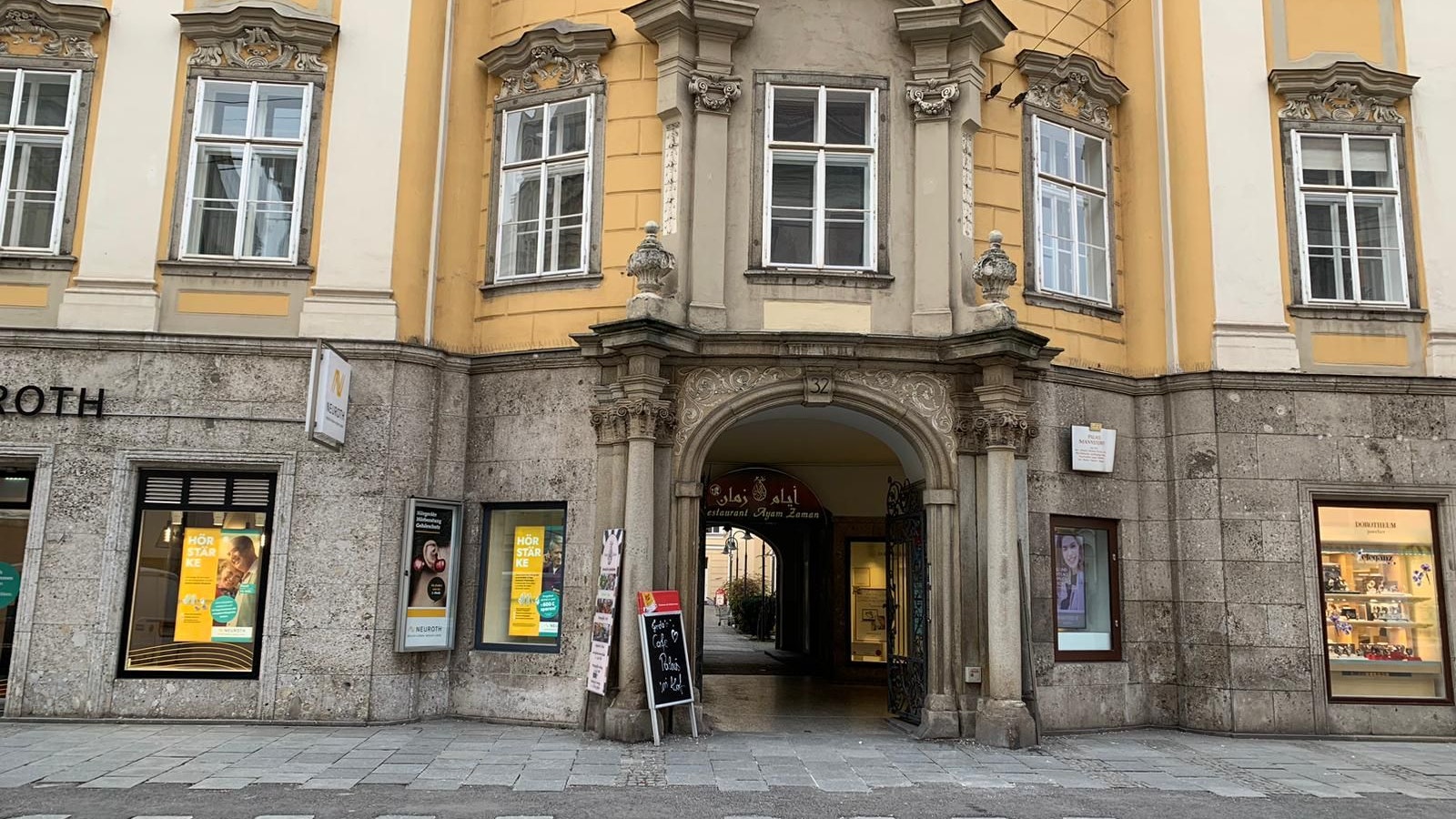 Das arabische Lokal in der Linzer Innenstadt auf der Landstraße hat laut KSV Insolvenz angemeldet