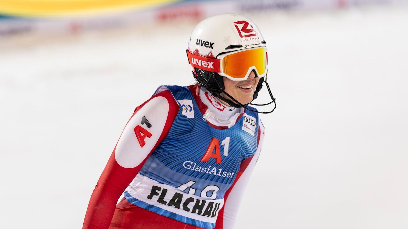 Sporer lächelt über Platz 18 in Flachau.