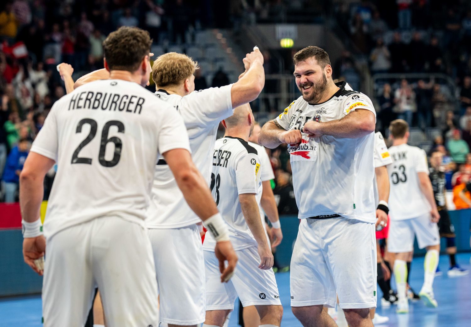 Österreichs Handball-Team steht sensationell in der Hauptrunde. 