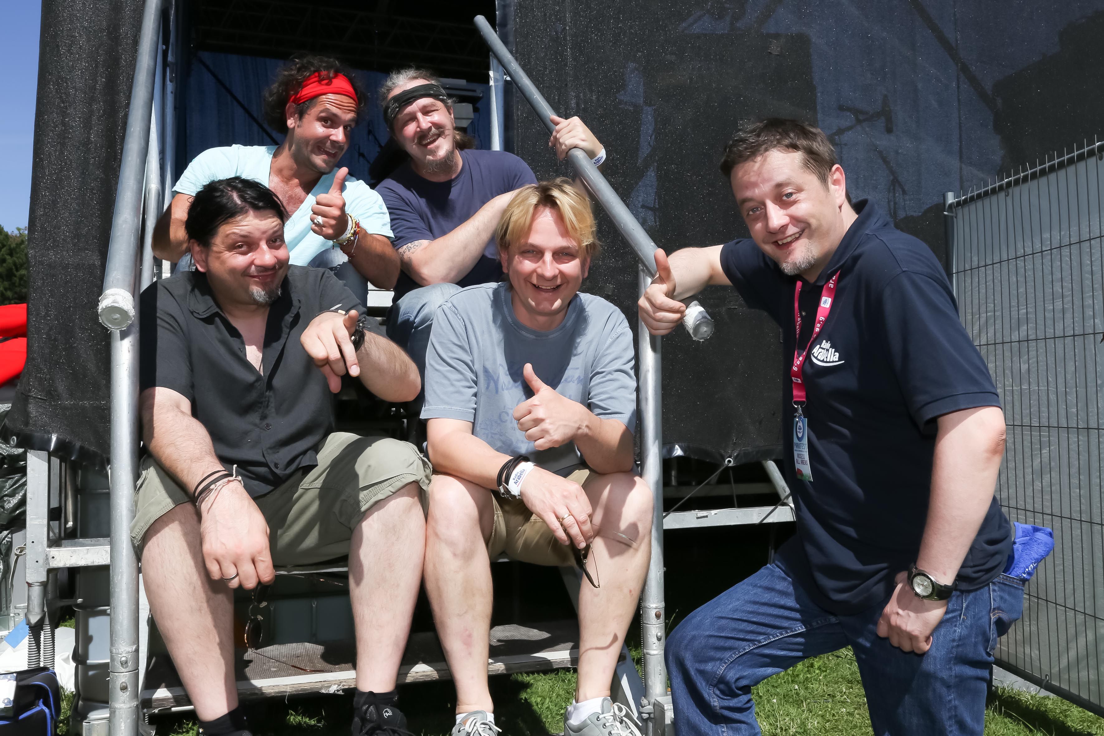 Als Morgenmoderator bei 