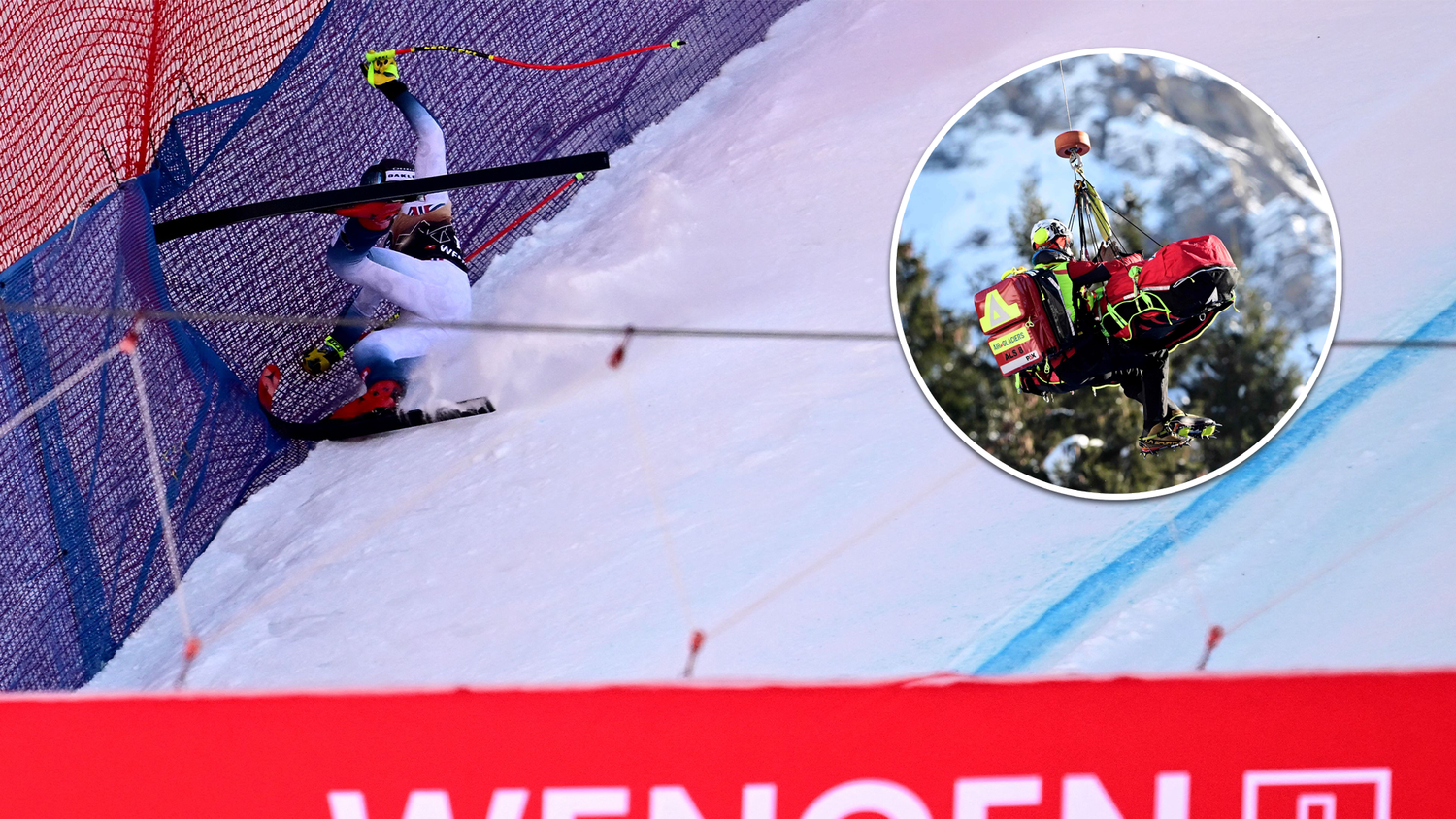 Aleksander Aamodt Kilde stürzte in Wengen schwer.
