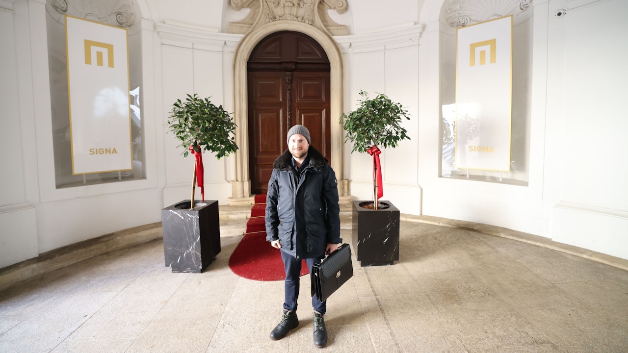 "Heute" in der Signa-Zentrale: Das geheime Benko-Büro