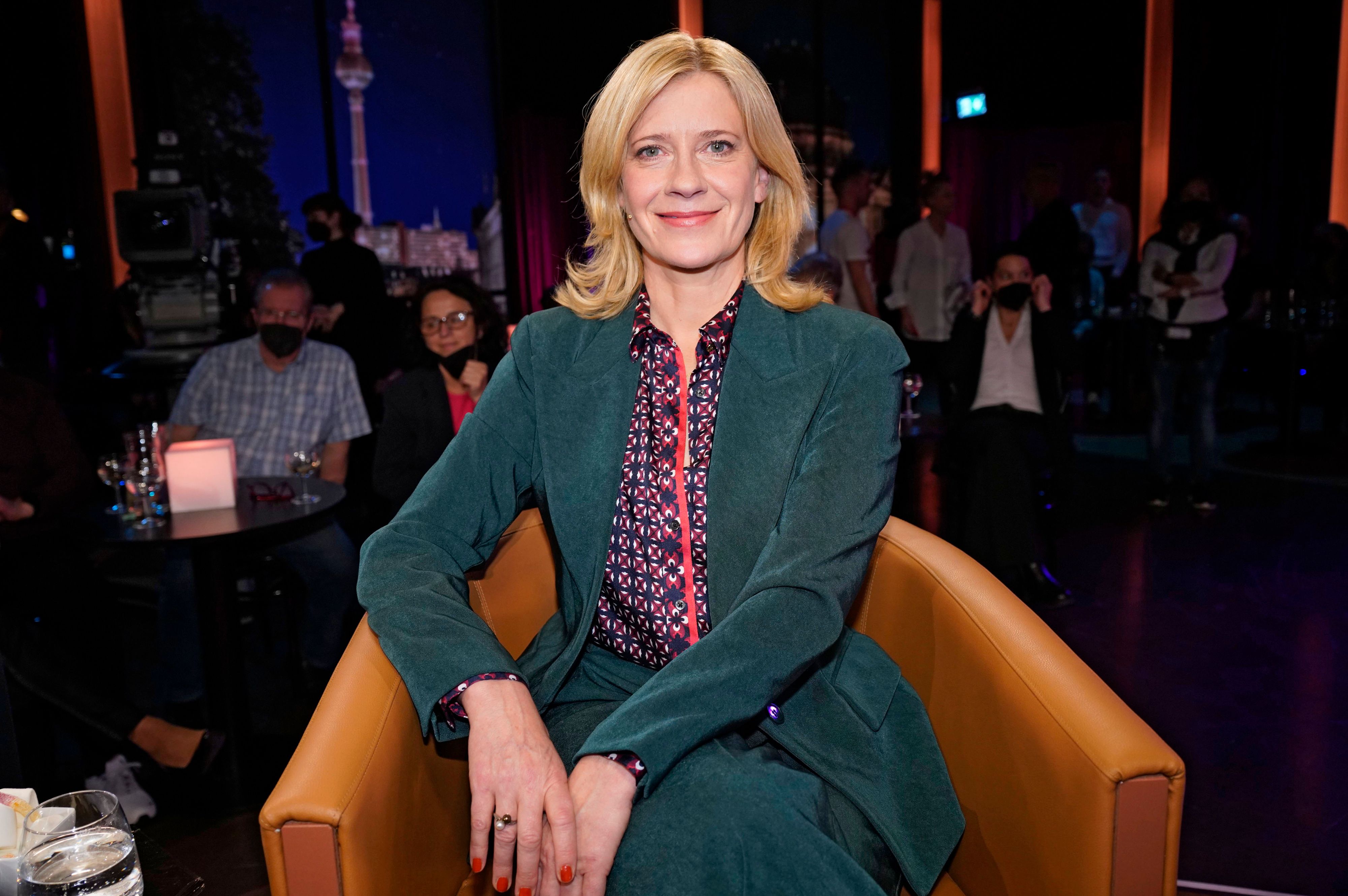 Caroline Peters will nicht, dass ihre Konzentration gestört wird.