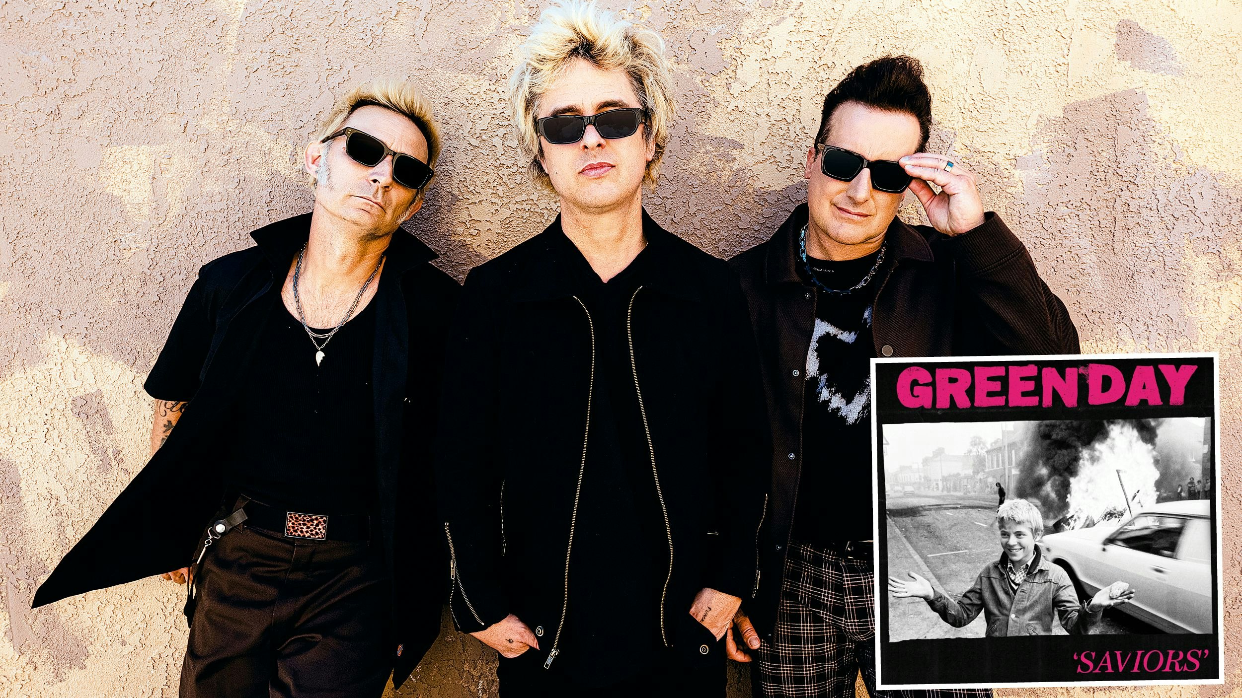 Green Day mit ihrem neuen Album "Saviors"