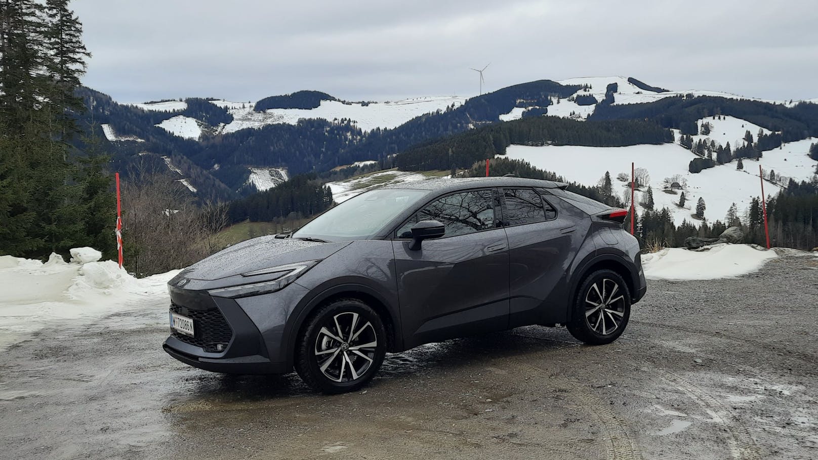 "Heute" testet Toyotas neues "Konzeptauto" in den Alpen