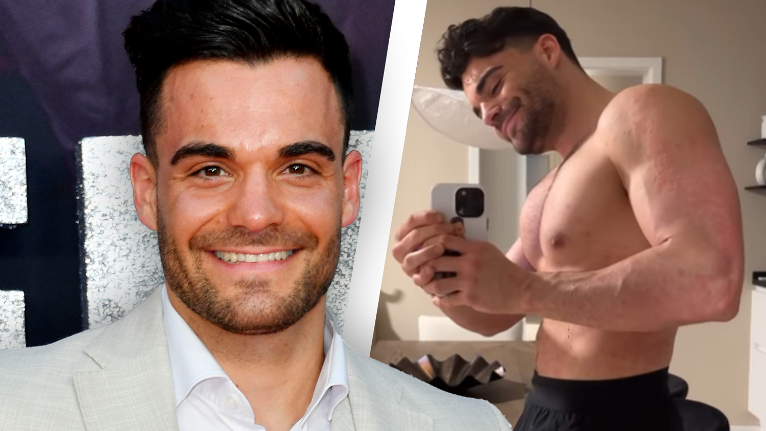 Stefano Zarrellas Body kann sich sehen lassen.