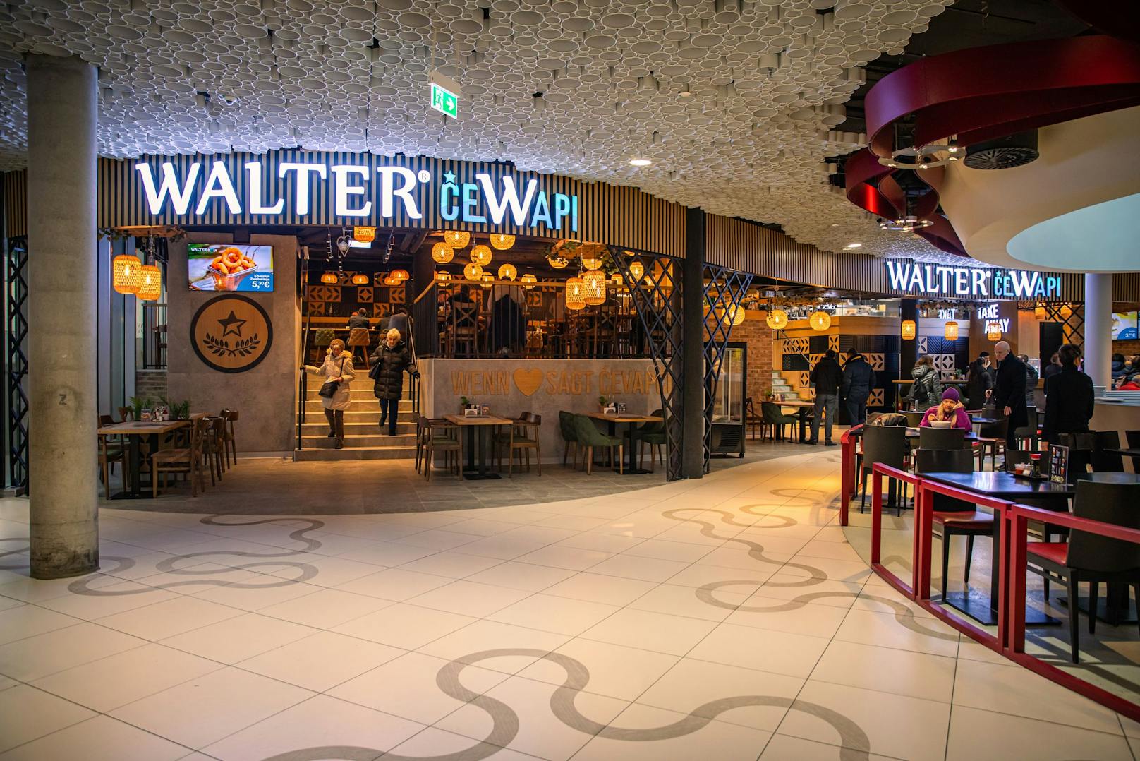 "Walter" hat seinen ersten Standort außerhalb des Balkans eröffnet.