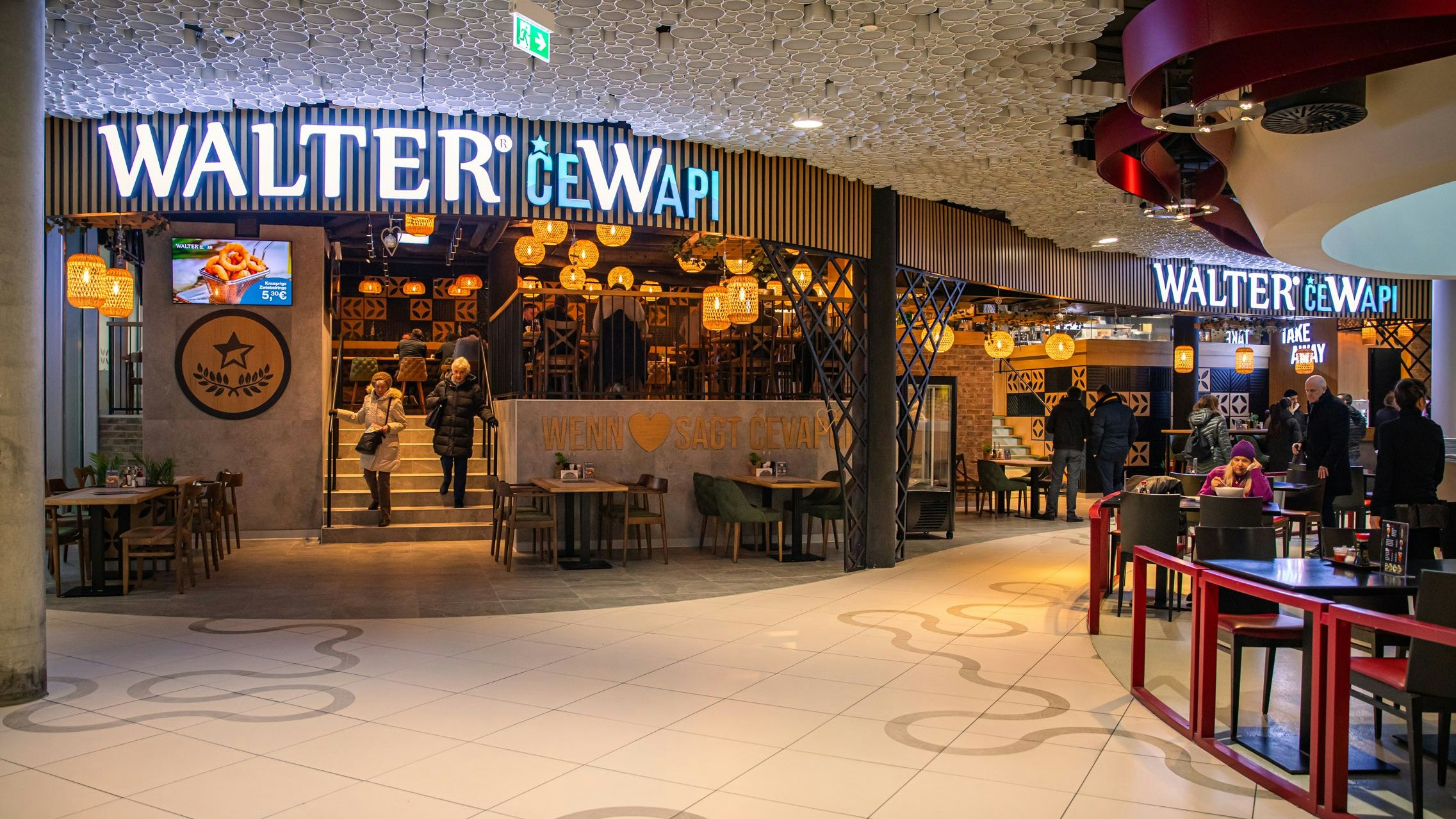 "Walter" hat seinen ersten Standort außerhalb des Balkans eröffnet.