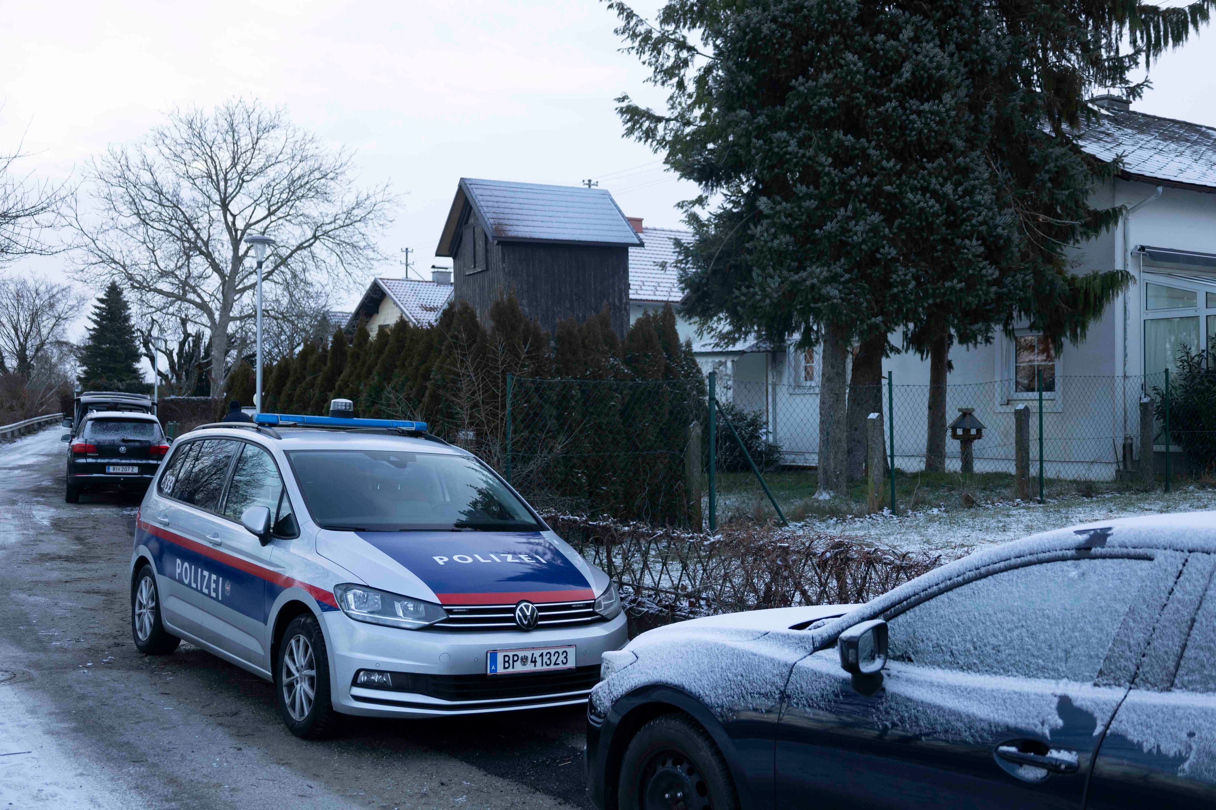 Ein Großaufgebot an Einsatzkräften ist in Obernberg.