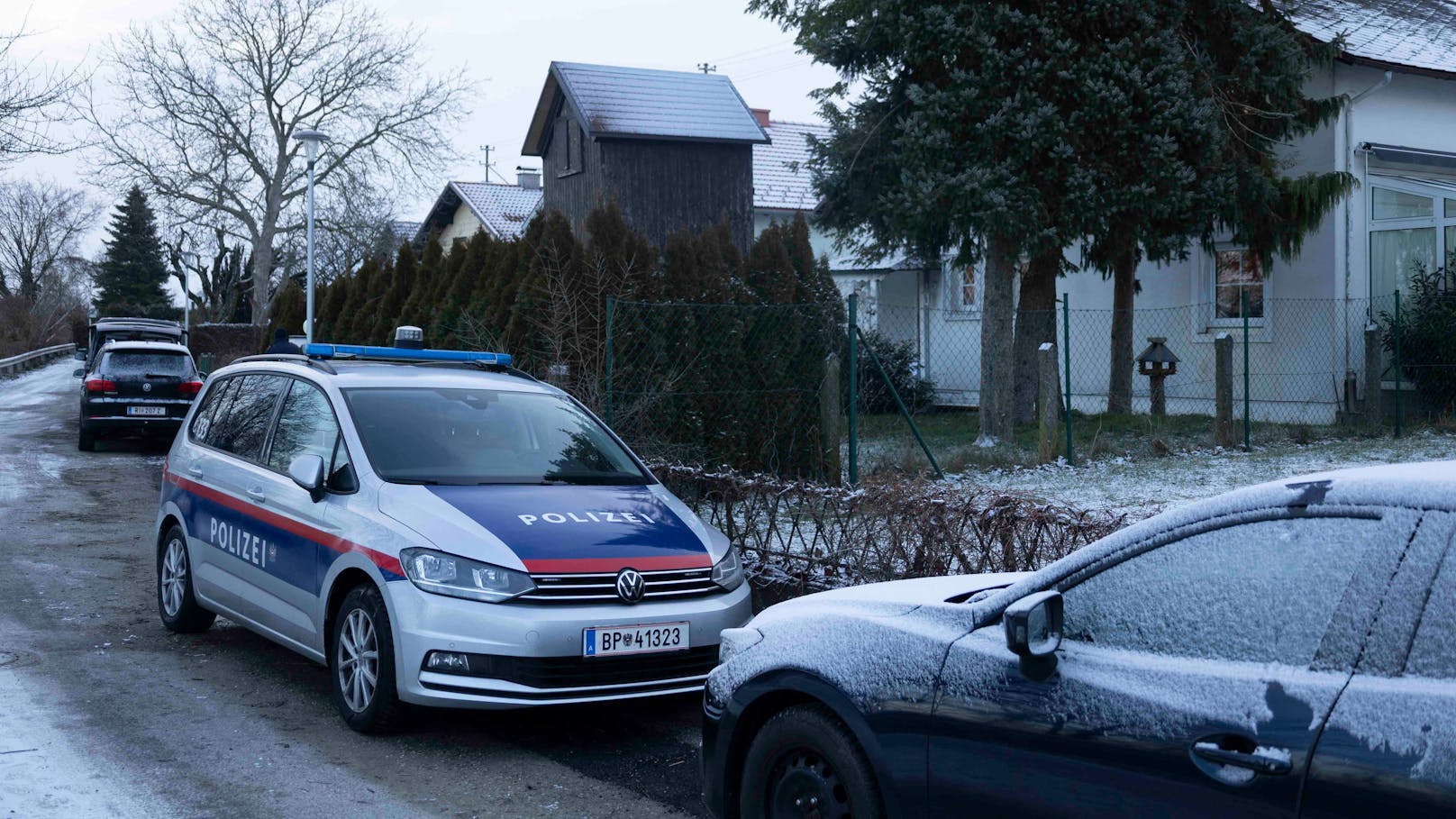 Ein Großaufgebot an Einsatzkräften ist in Obernberg.