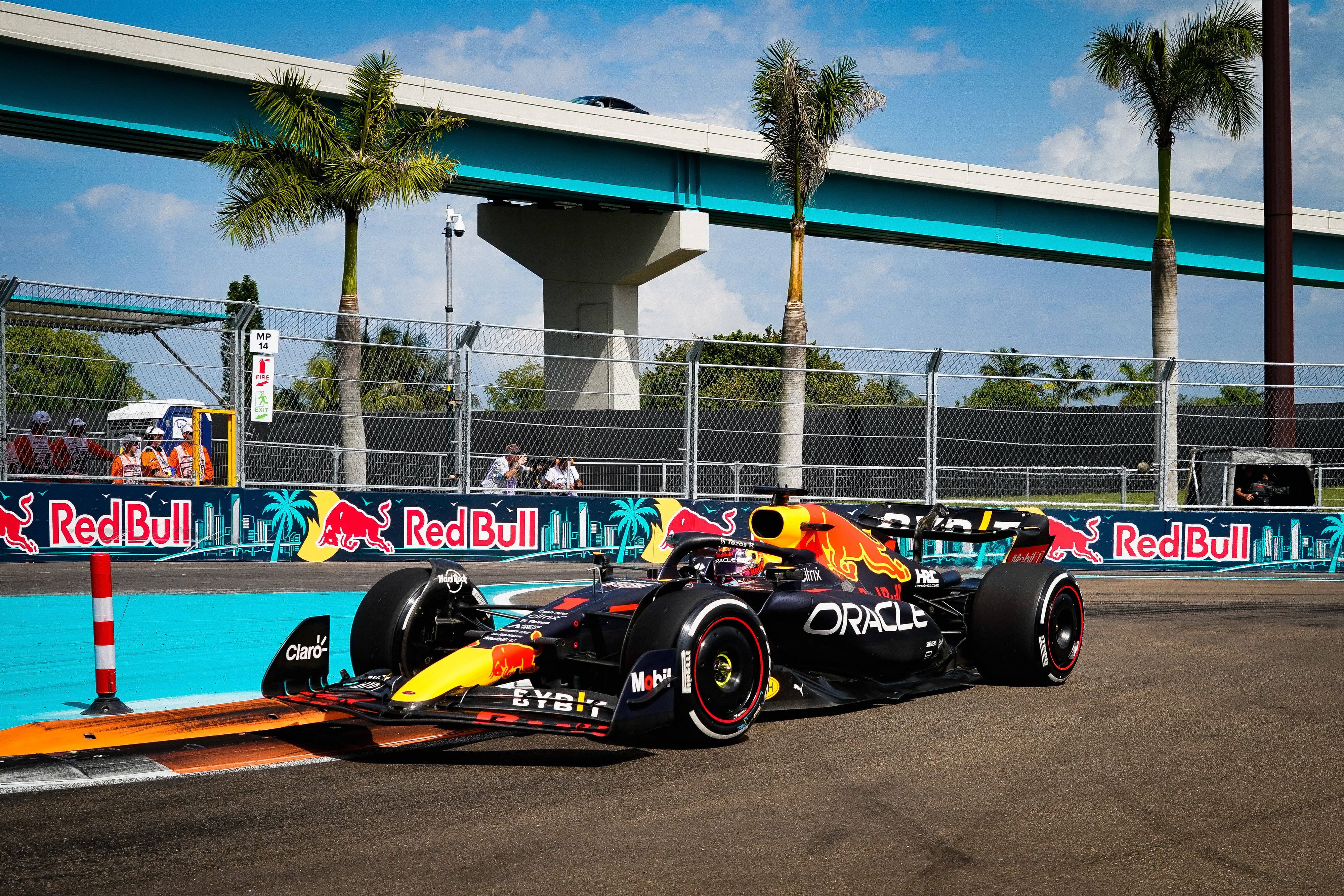 Wo normal Max Verstappen herumkurvt, ist ein Dodge-Fahrer verunglückt.