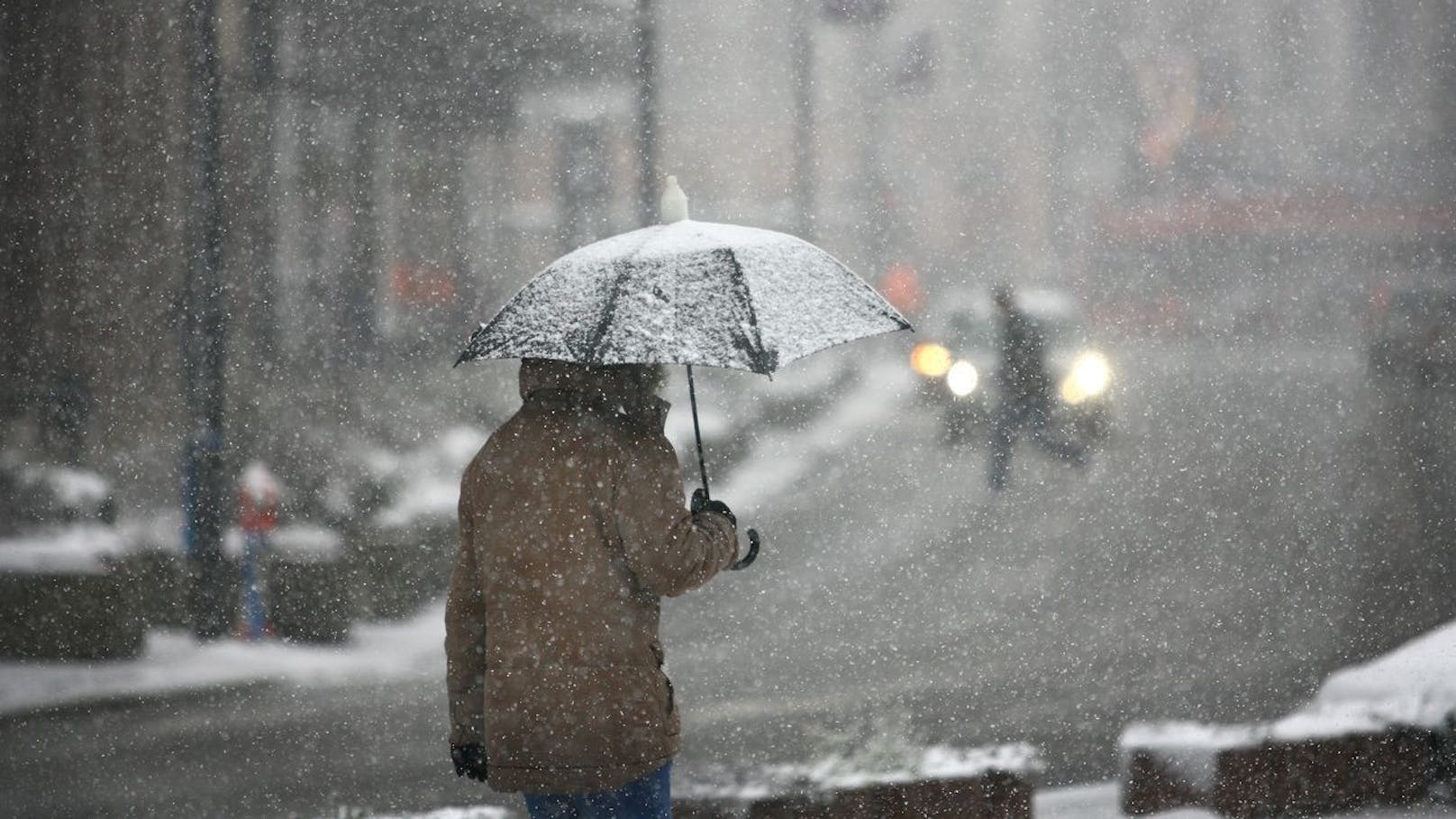 Sonne, mildes Wetter –  dann fegt Eis-Wind durchs Land