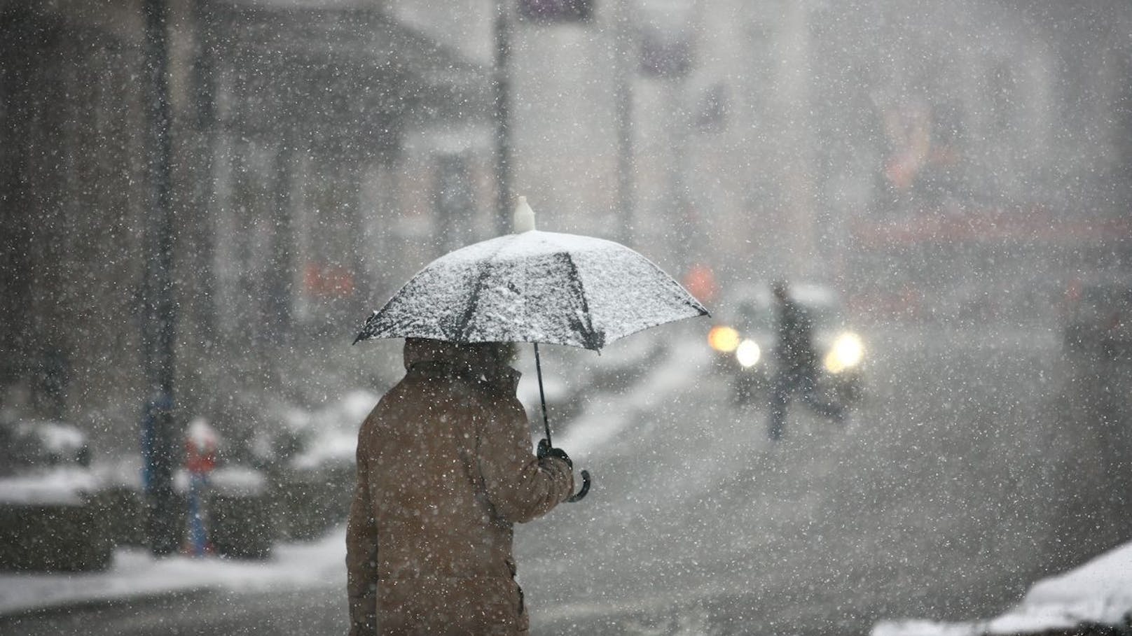 Sonne, mildes Wetter –  dann fegt Eis-Wind durchs Land