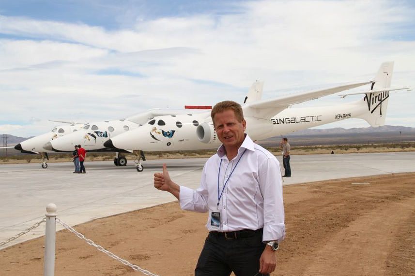 Franz Haider (hier 2010) hat 17 Jahre lang auf den Flug ins All gewartet.
