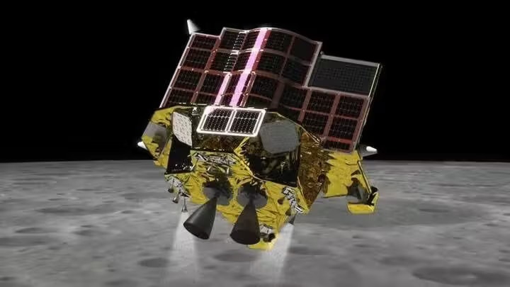 Das "Slim" (Smart Lander for Investigating Moon) hat die Aufgabe, Mondgestein zu untersuchen und nach Wasser auf dem Mond zu erforschen.