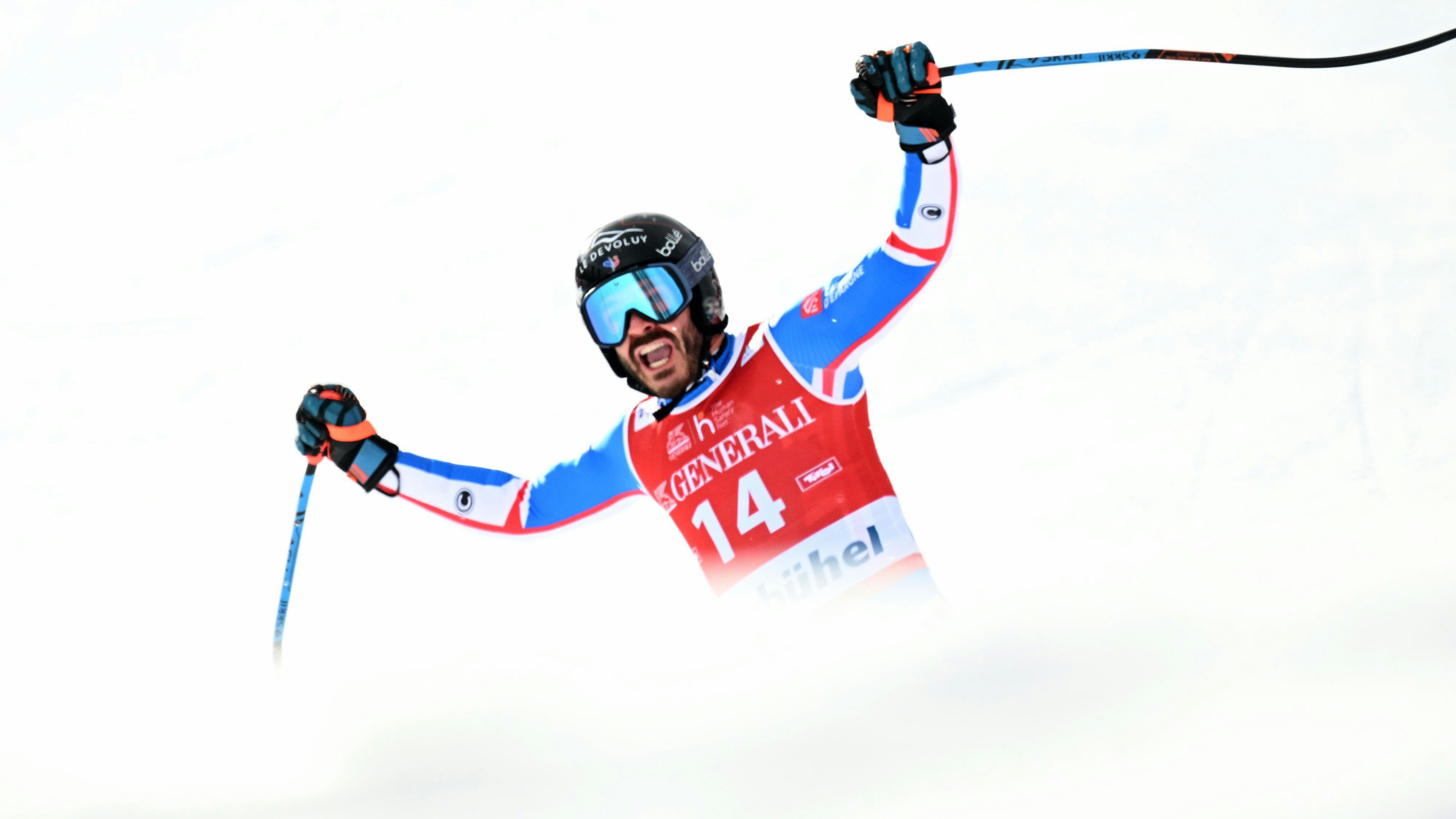 Cyprien Sarrazin in Kitzbühel. 