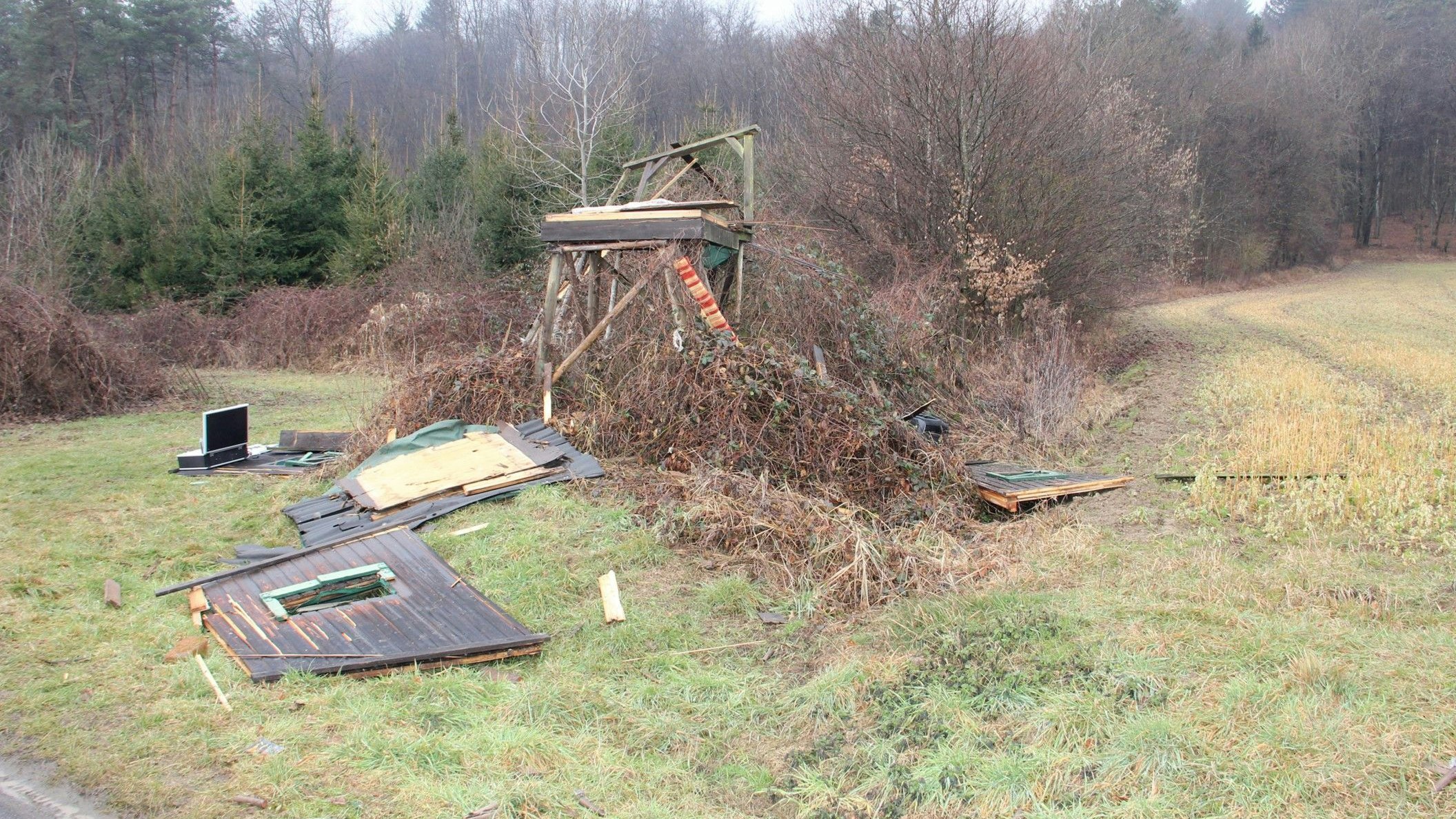 Die Polizei hat die Ermittlungen übernommen. 