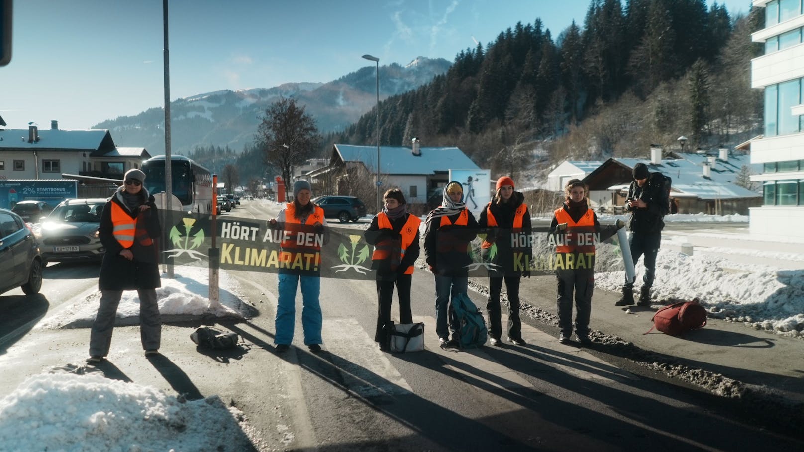 Klima-Kleber stören legendäre Abfahrt in Kitzbühel