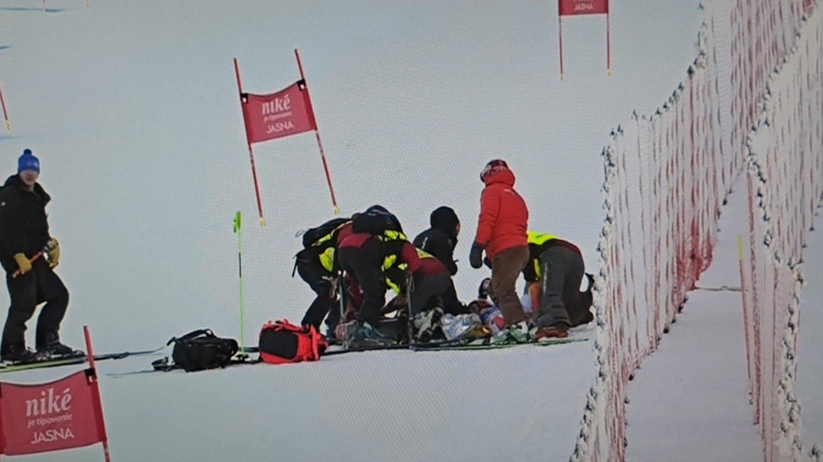 Petra Vlhova ist schwer gestürzt