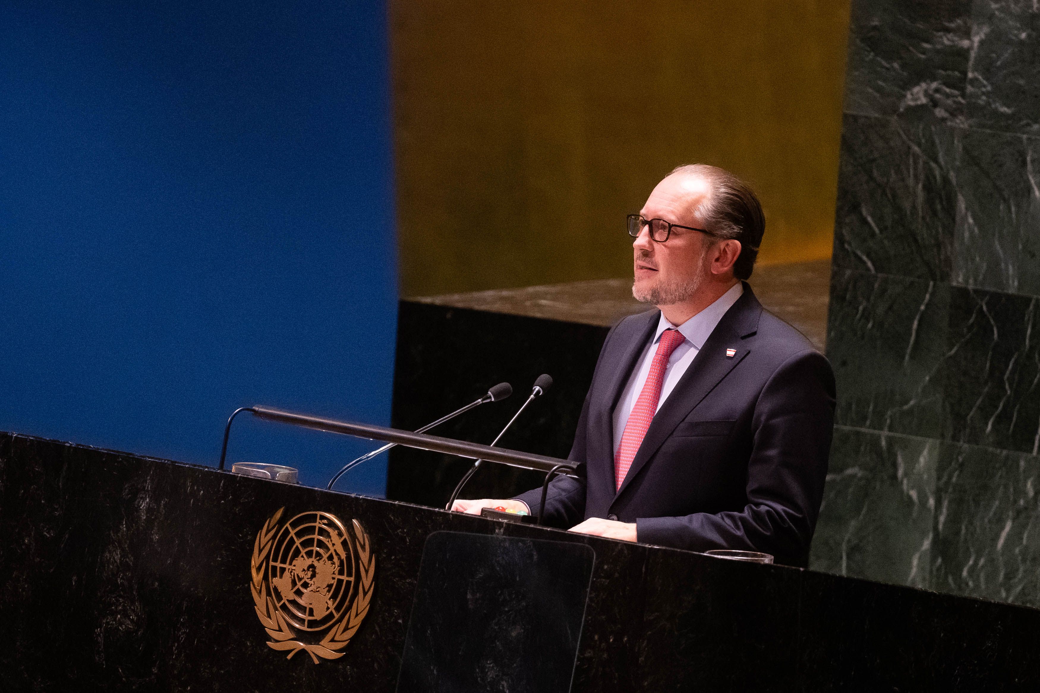 Österreichs Außenminister Alexander Schallenberg wird am Dienstag (23.01.2024) in New York an der Debatte des UN-Sicherheitsrats zum Nahen Osten teilnehmen. 