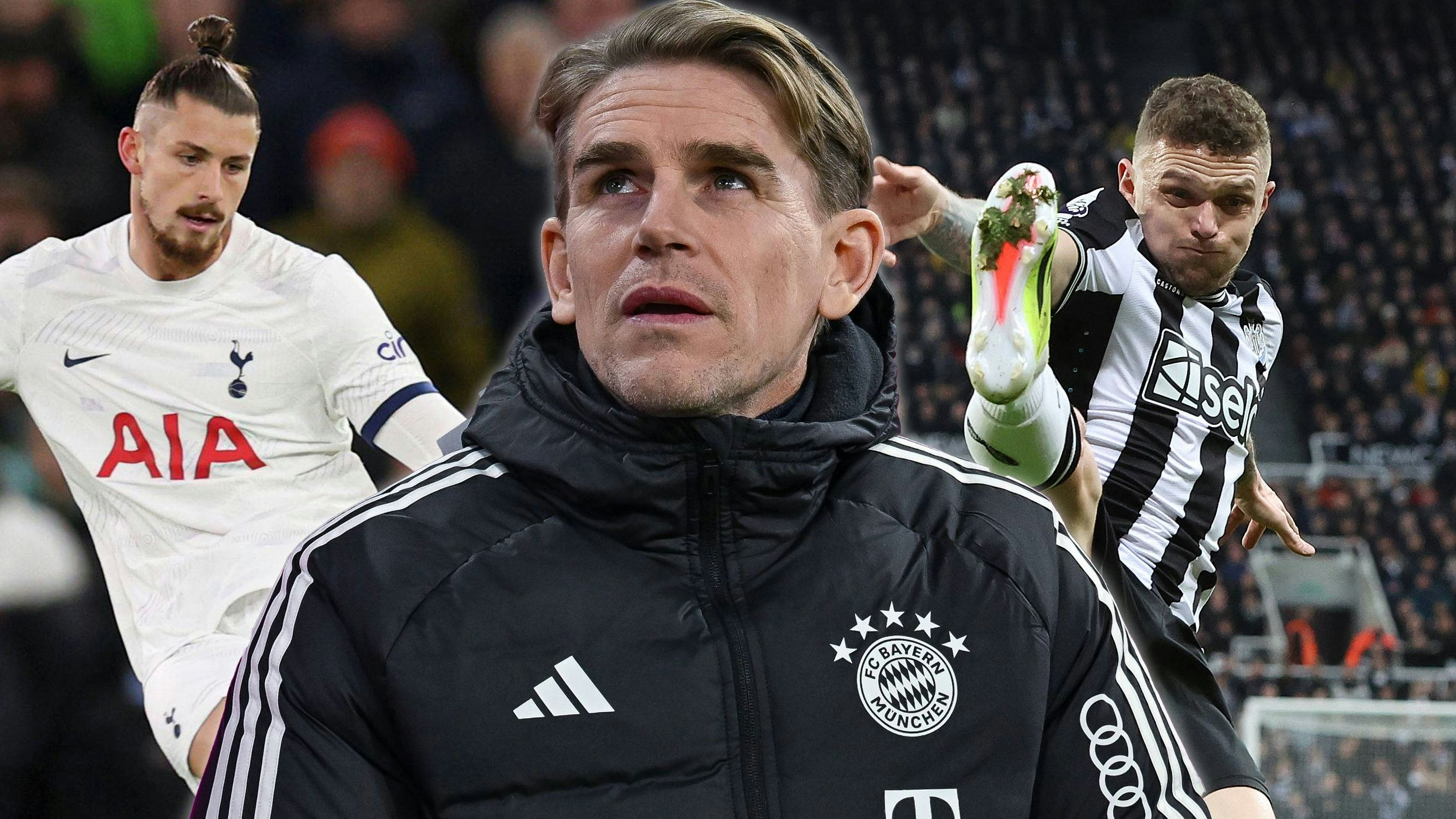 Sportdirektor Christoph Freund erhielt Transfer-Körbe von Dragusin (l.) und Trippier (r.).