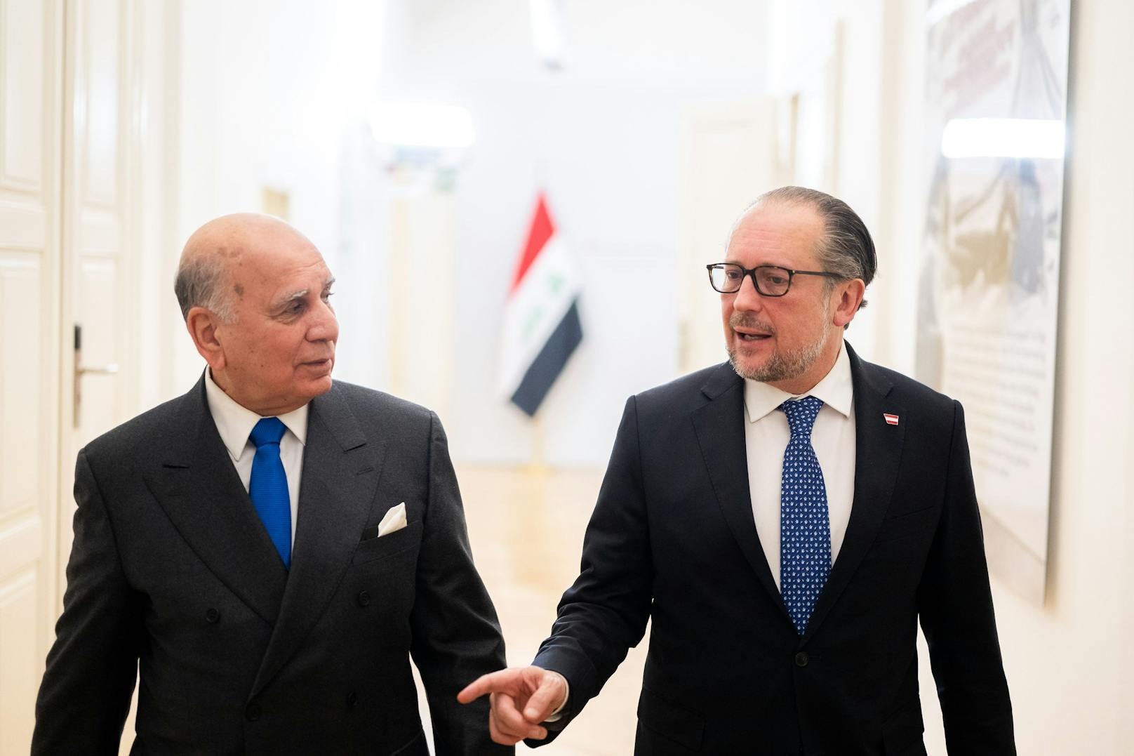 "Die Zusammenarbeit mit dem Irak ist seit der Eröffnung der Botschaft noch enger."