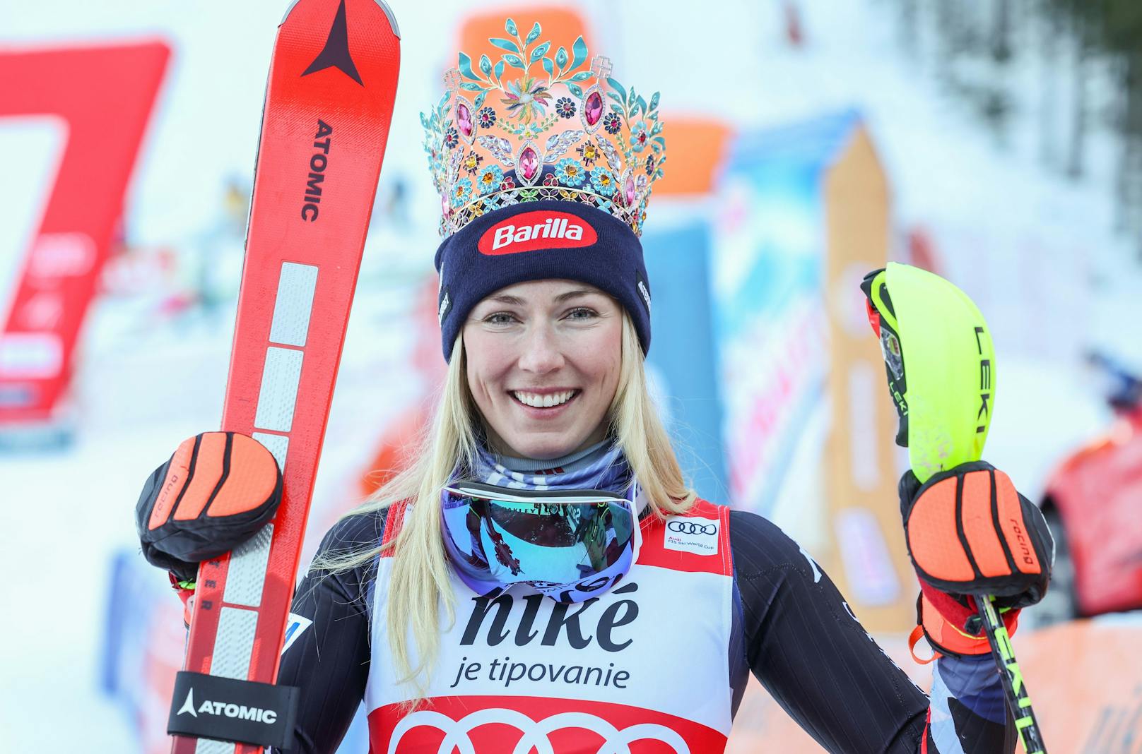 Nummer 95. Mikaela Shiffrin krönte sich in Jasna zur Slalomsiegerin. Zrinka Ljutic und Anna Swenn-Larsson komplettierten das Podest. Es war das nächste Technik-Rennen ohne ÖSV-Athletin in den Top-10.