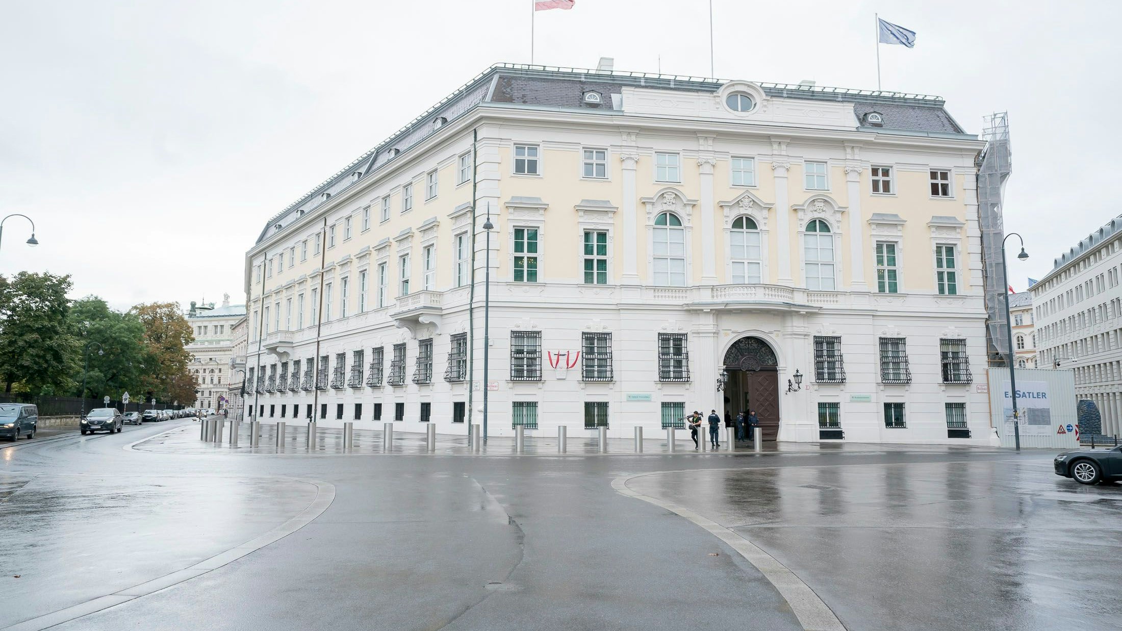 Das Bundeskanzleramt am Wiener Ballhausplatz