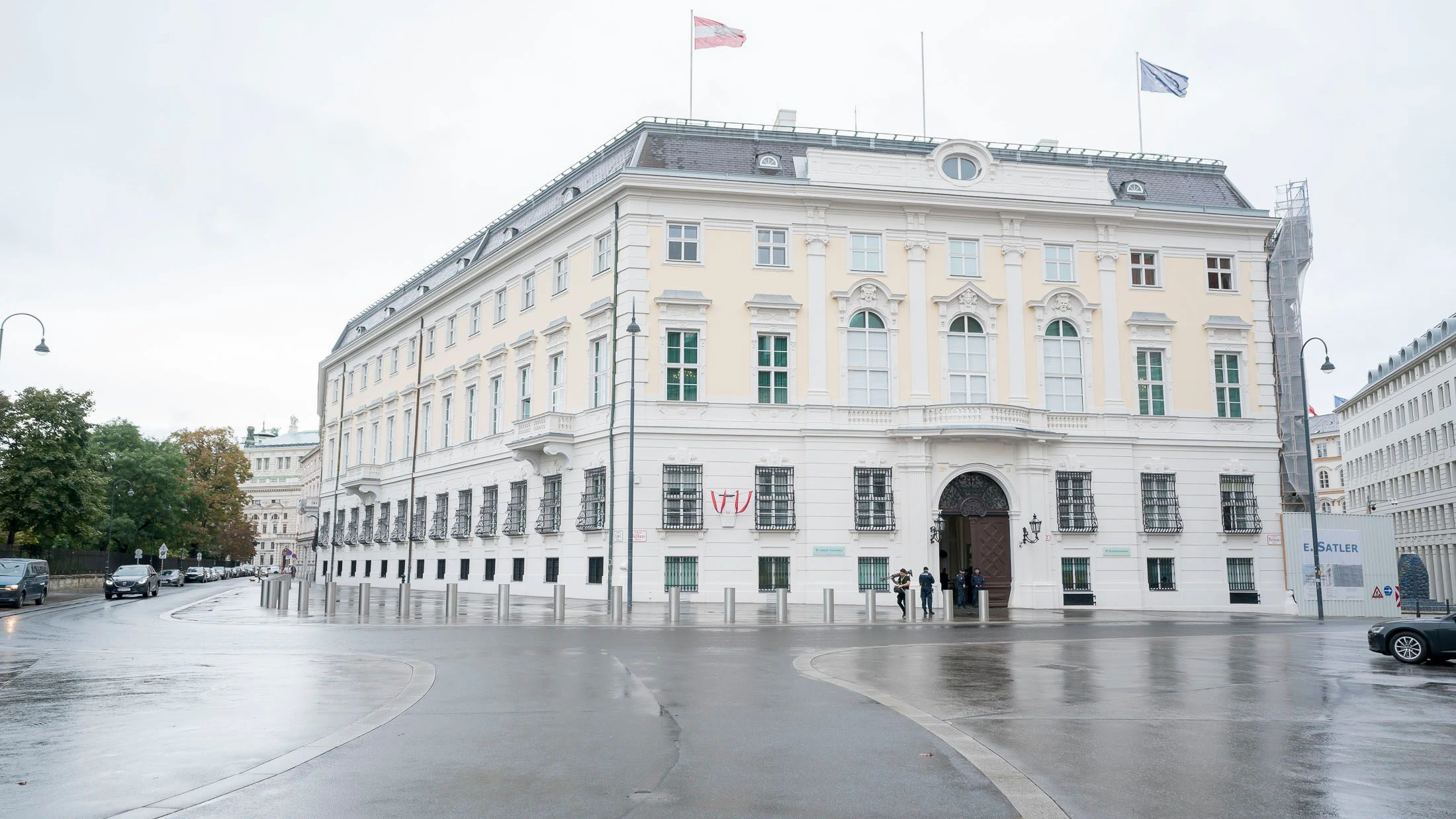 Das Bundeskanzleramt am Wiener Ballhausplatz