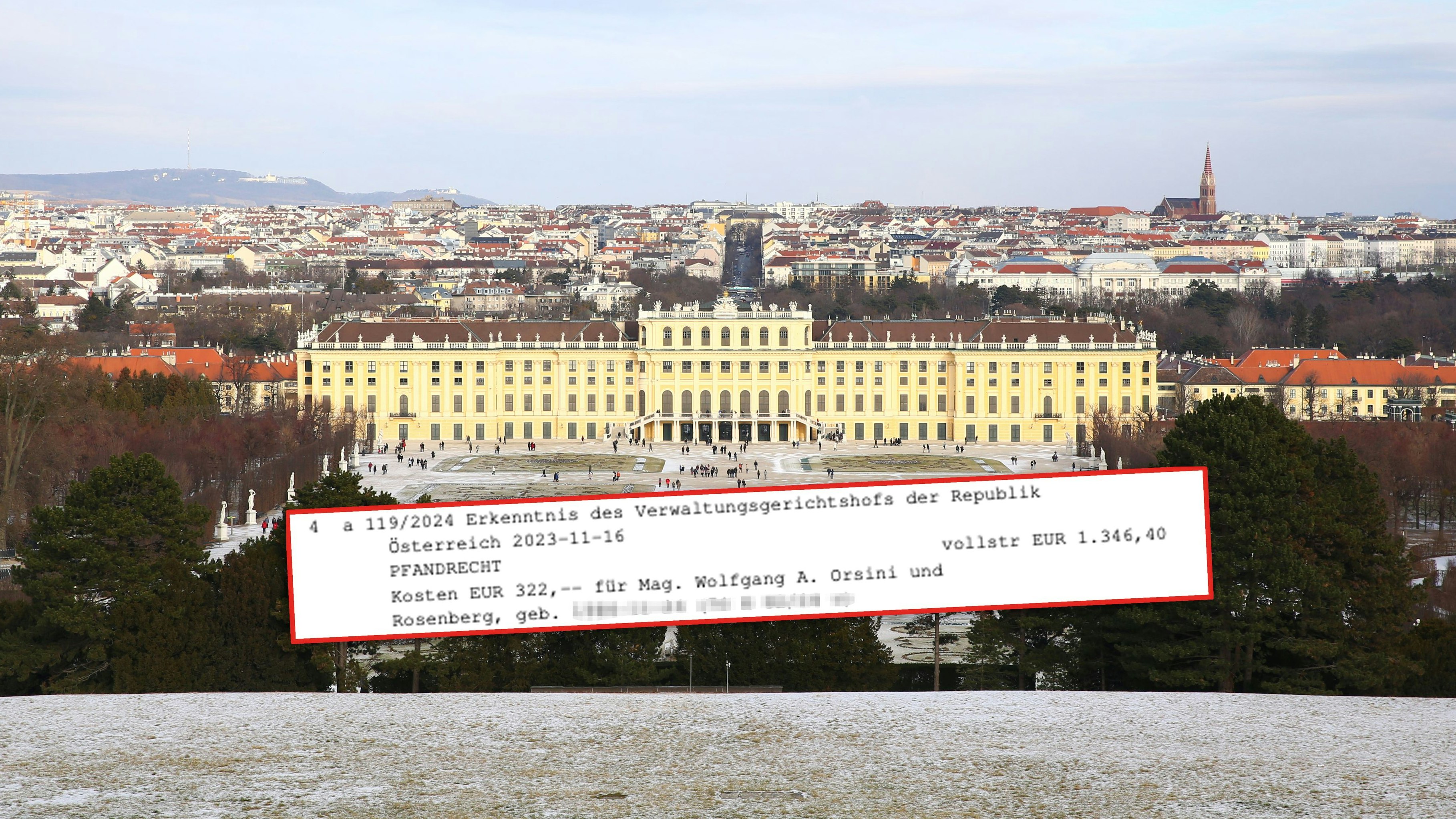 Dem Schloss Schönbrunn droht der Abverkauf – wer will es haben?