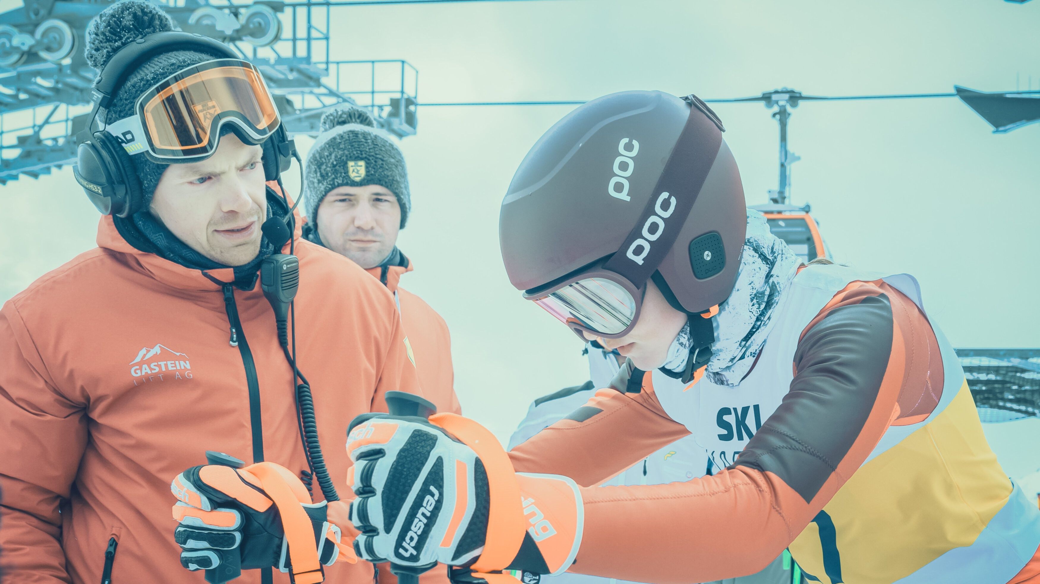 Ferdinand Hofer (Albin) und Emilia Warenski (Dani Strobl) in 