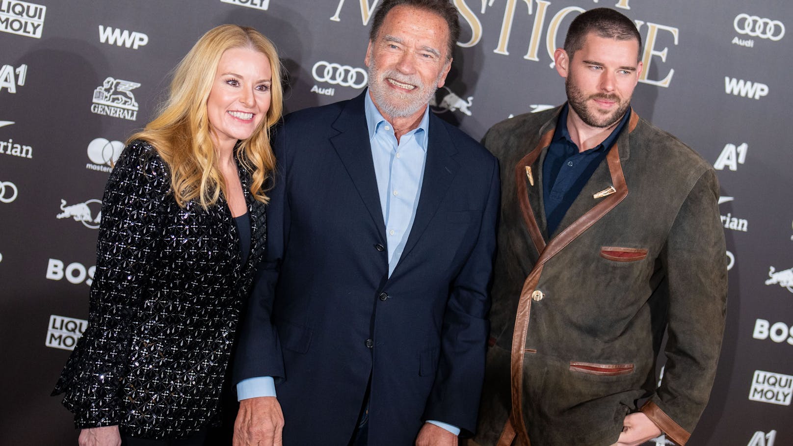 Schwarzenegger und Sylvie Meis feiern in Kitzbühel