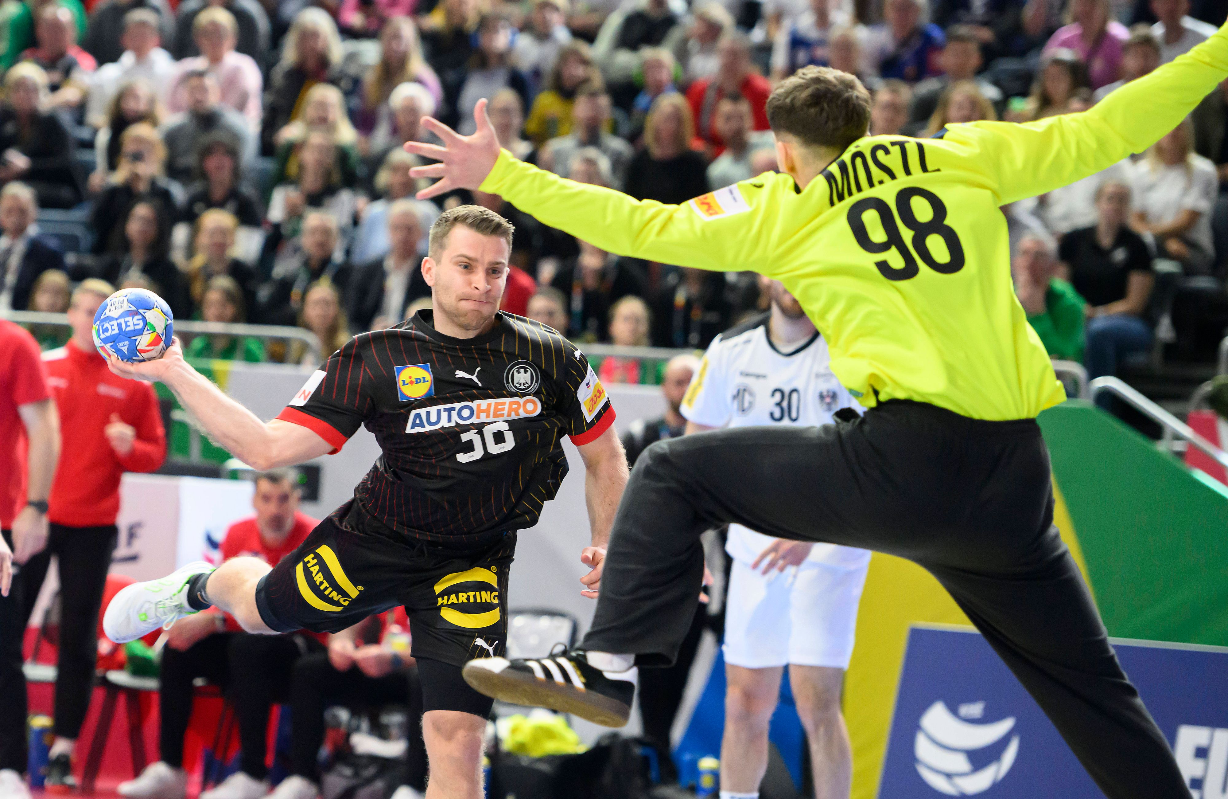 Constantin Möstl kam gegen Deutschland auf fast 50 Prozent Abwehrquote.