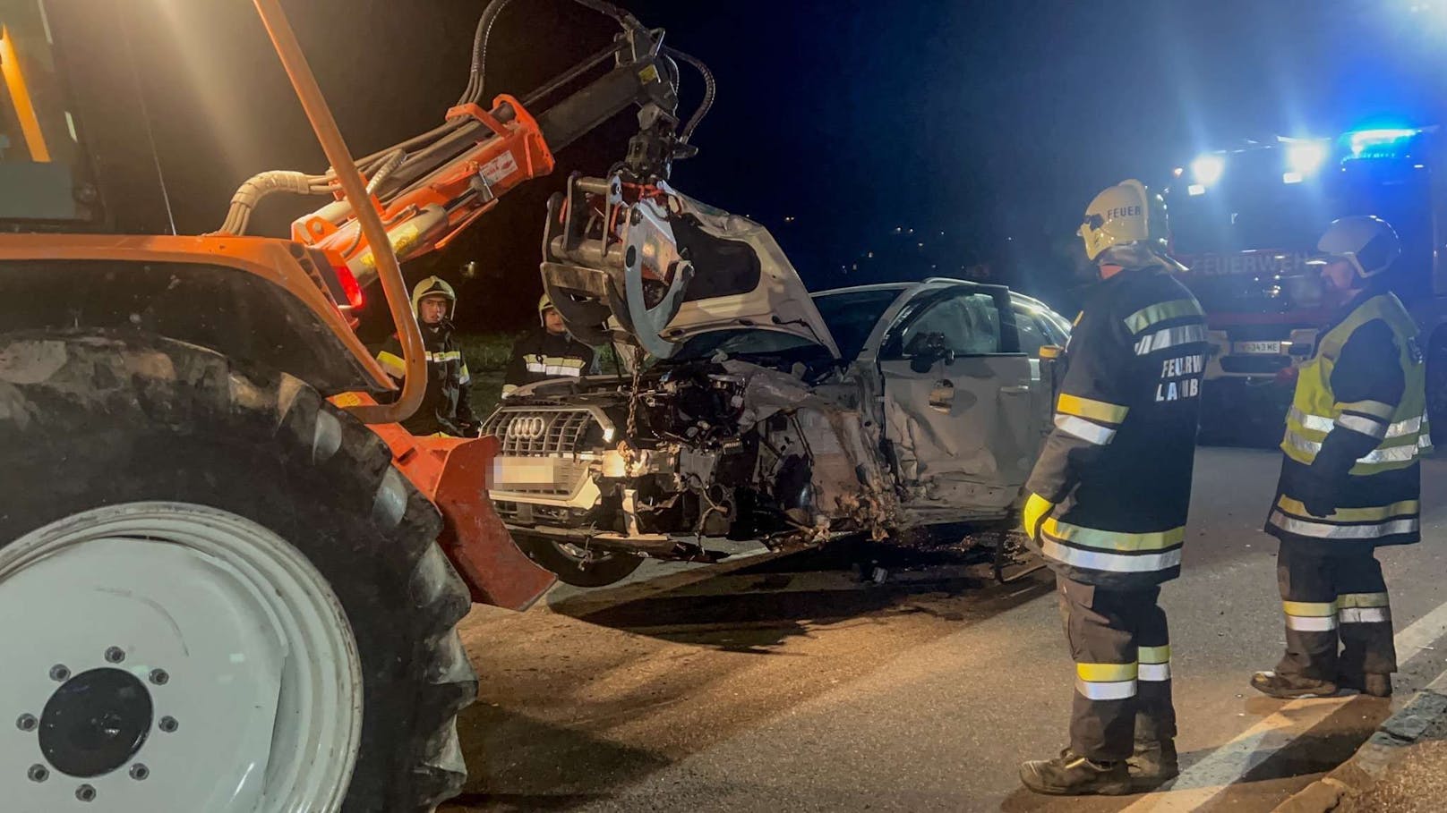 Vier Verletzte bei Unfall in NÖ