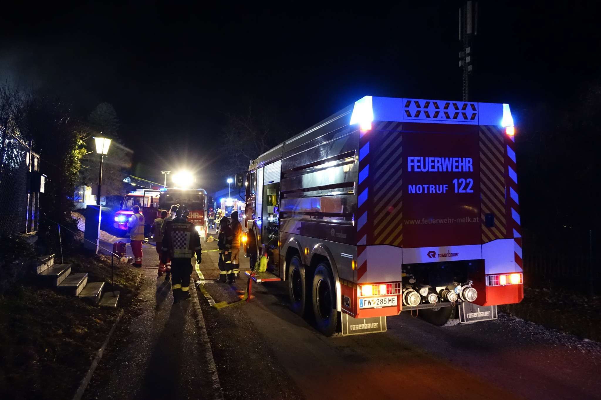 Feuerwehr war in Emmersdorf gefordert.