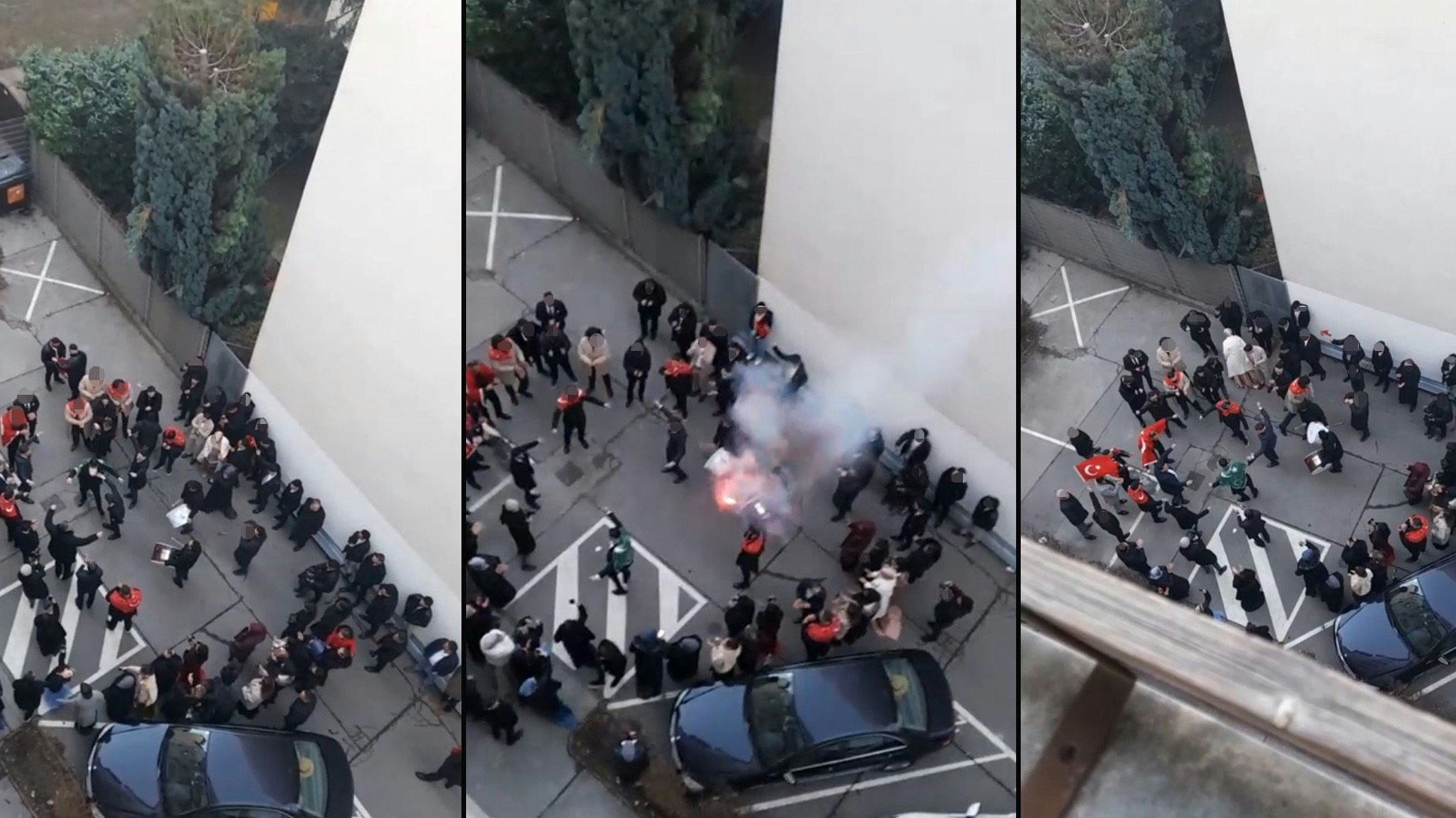 Ausgerechnet am Sonntag sorgt eine Menschengruppe im .. Bezirk für ordentlich Lärm. Die Anrainer waren genervt.