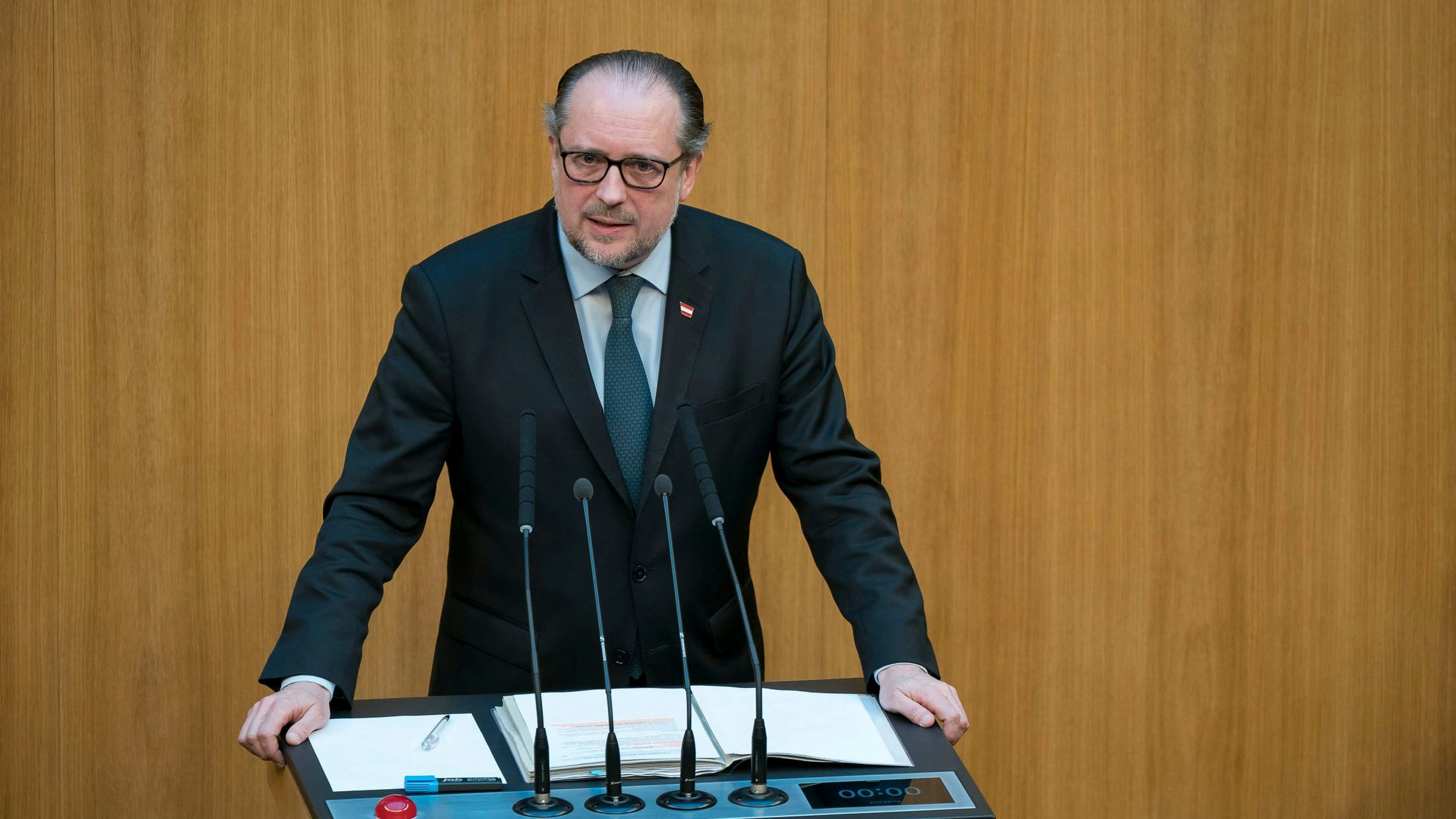 Österreichs Außenminister Alexander Schallenberg (ÖVP)