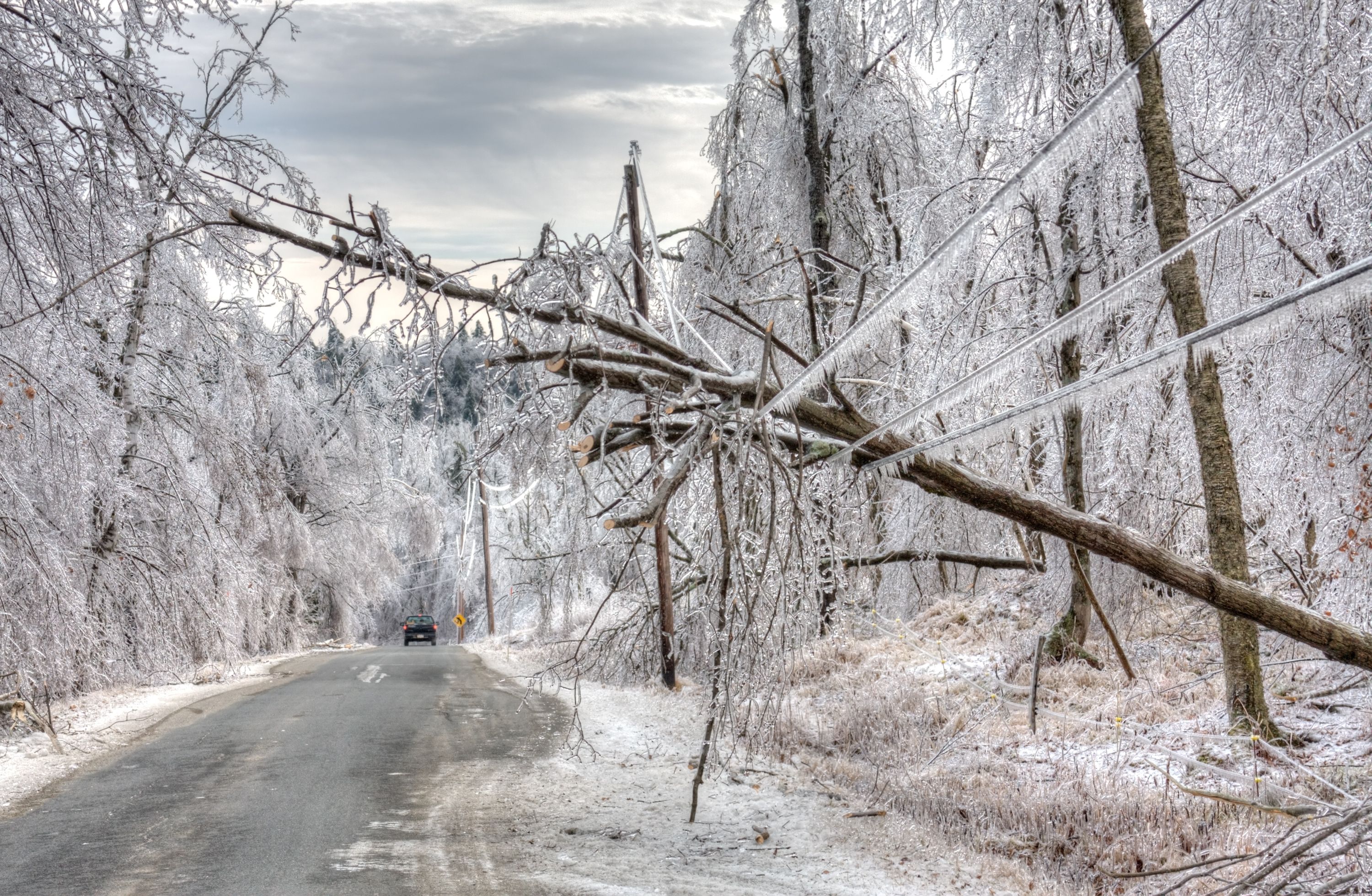 Während eines Wintersturms in Oregon kamen drei Menschen ums Leben. (Symbolbild)